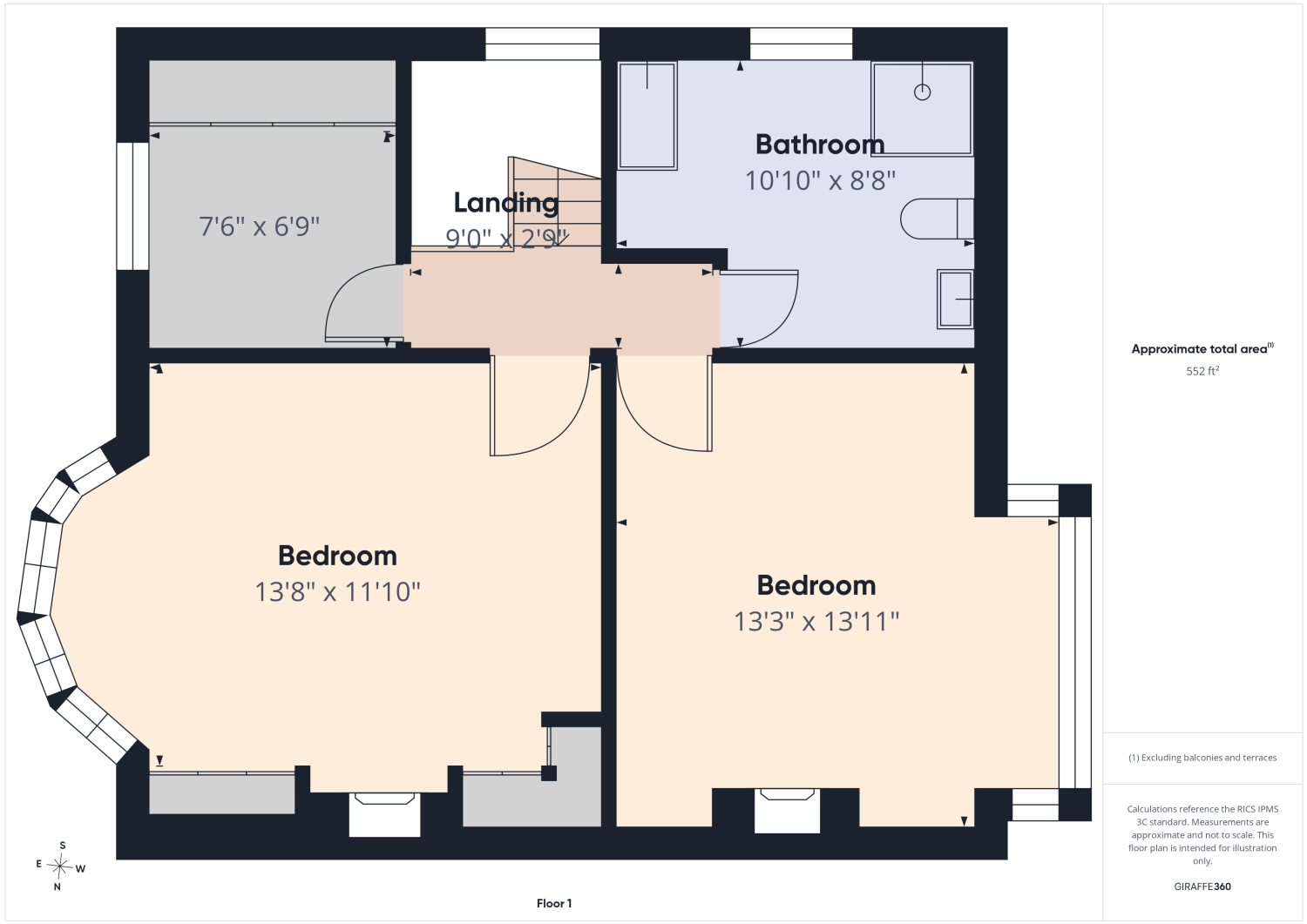 27, Collingwood Avenue, Blackpool floorplan