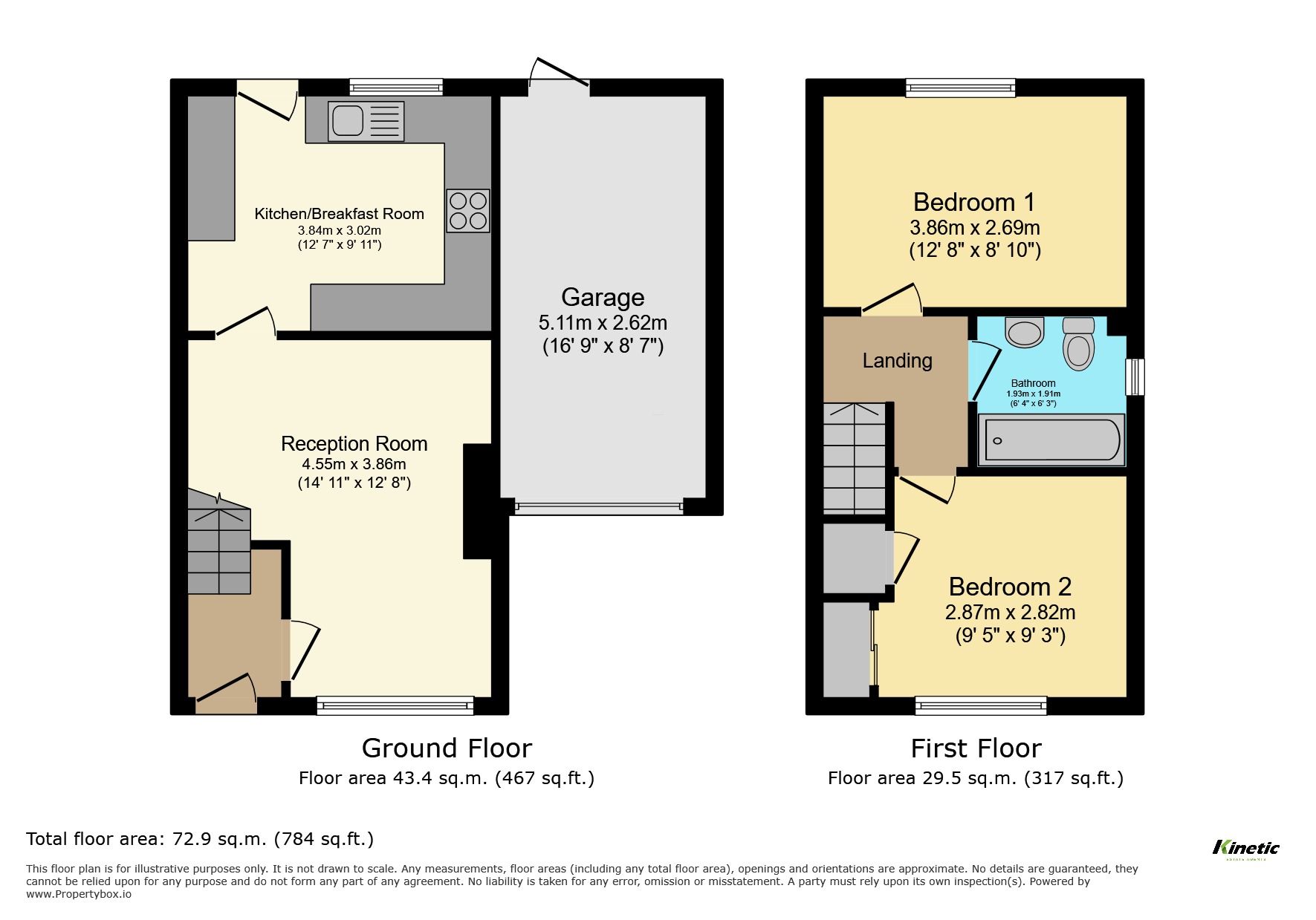 104 Lady Meers Road, Cherry Willingham, Lincolnshire floorplan