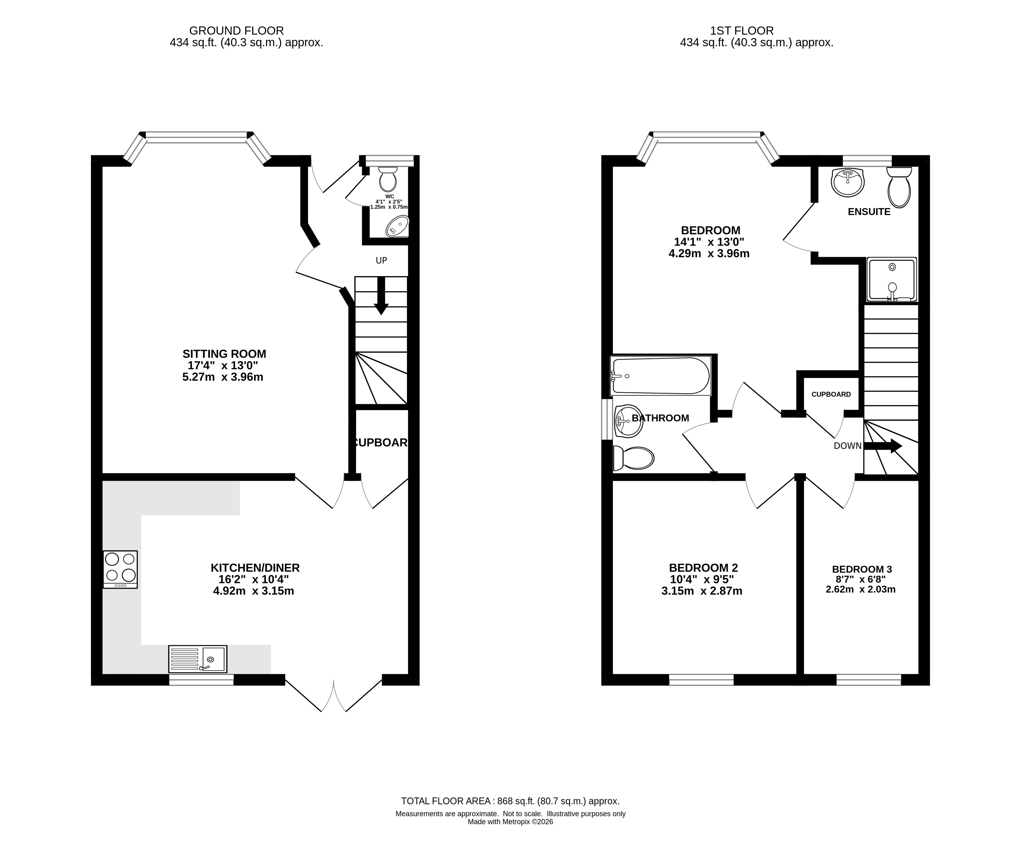 32, River Plate Road, Exeter floorplan