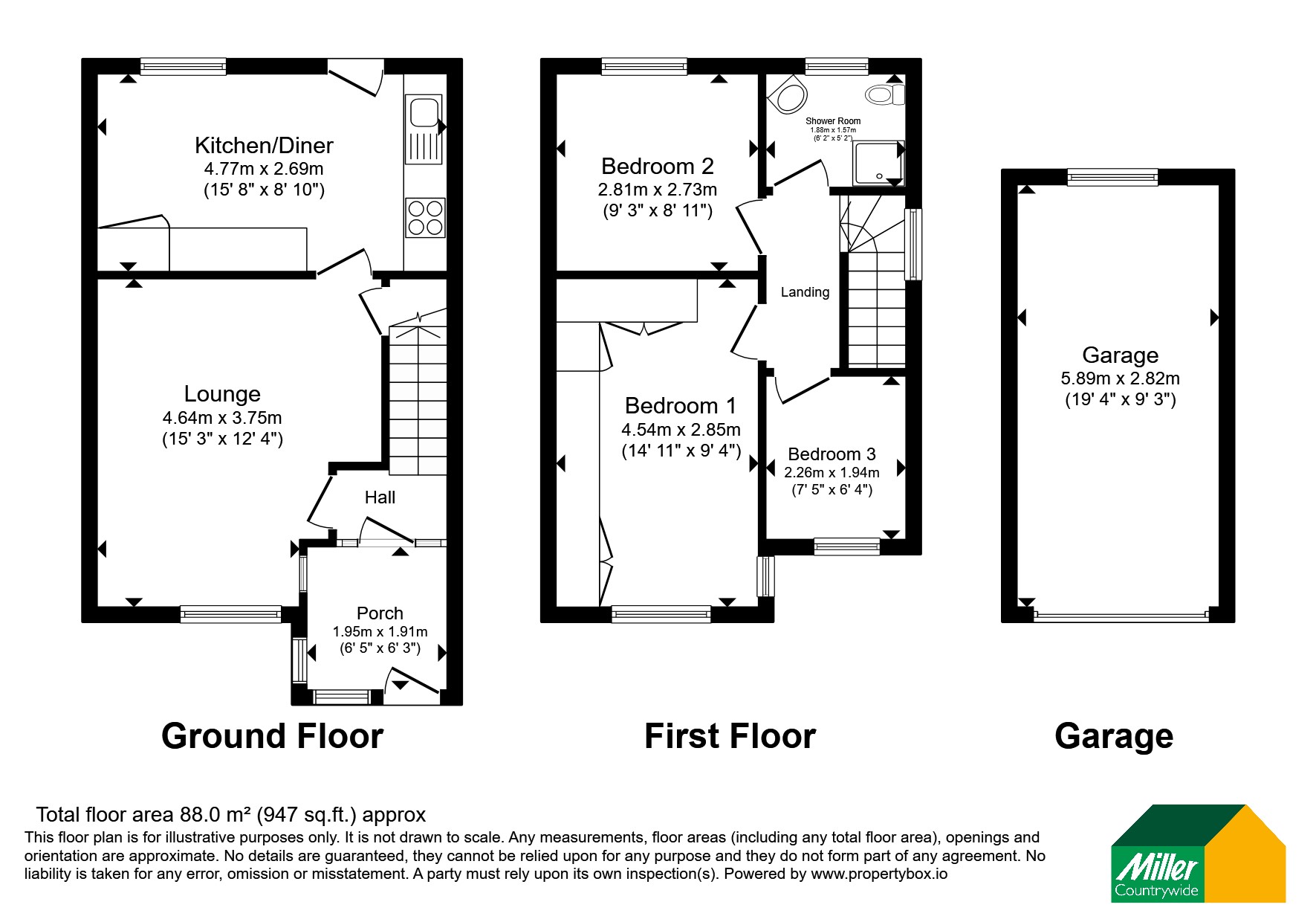 10, Beatrice Road, Cornwall floorplan