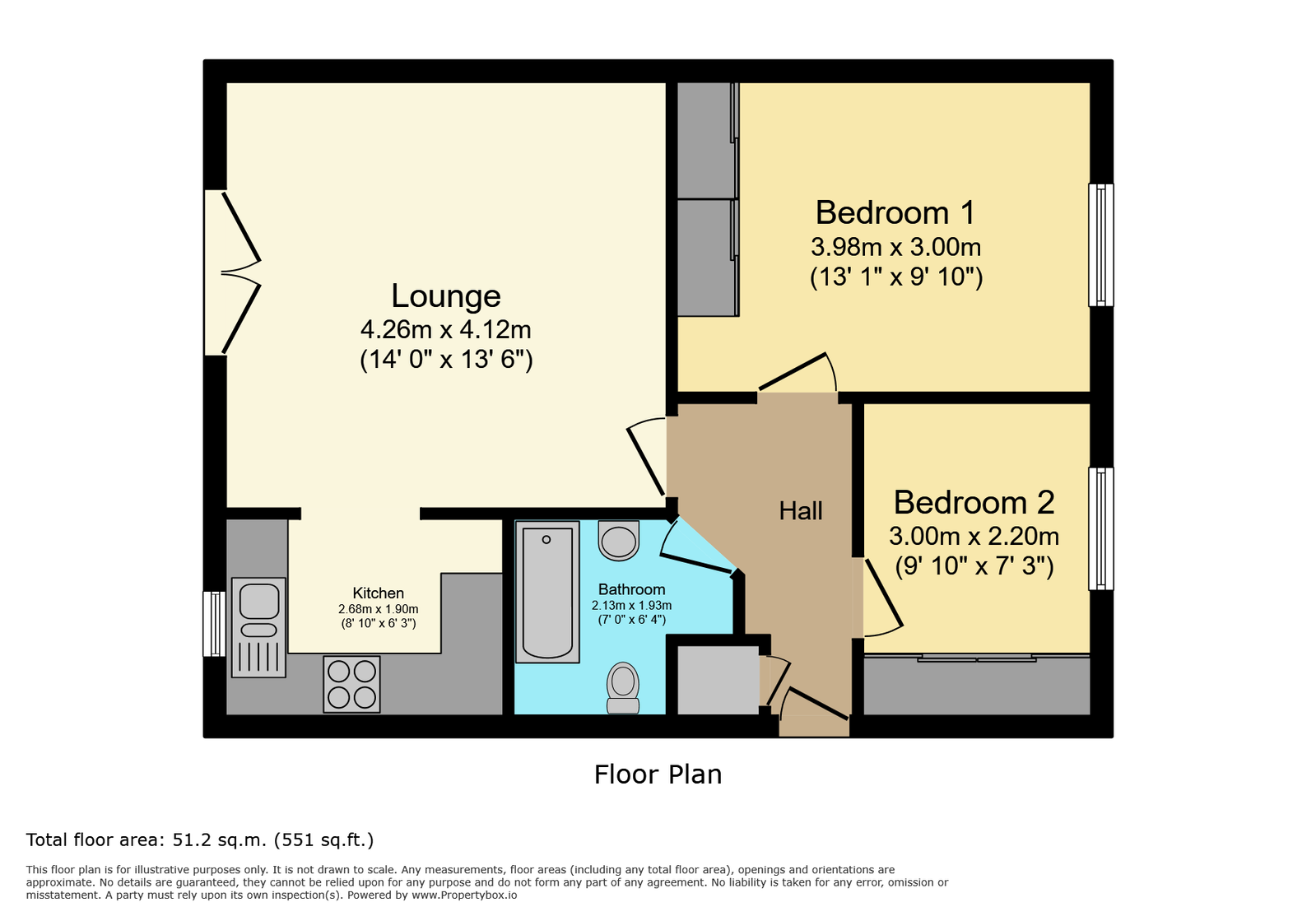 Chapel House Court, Selby floorplan