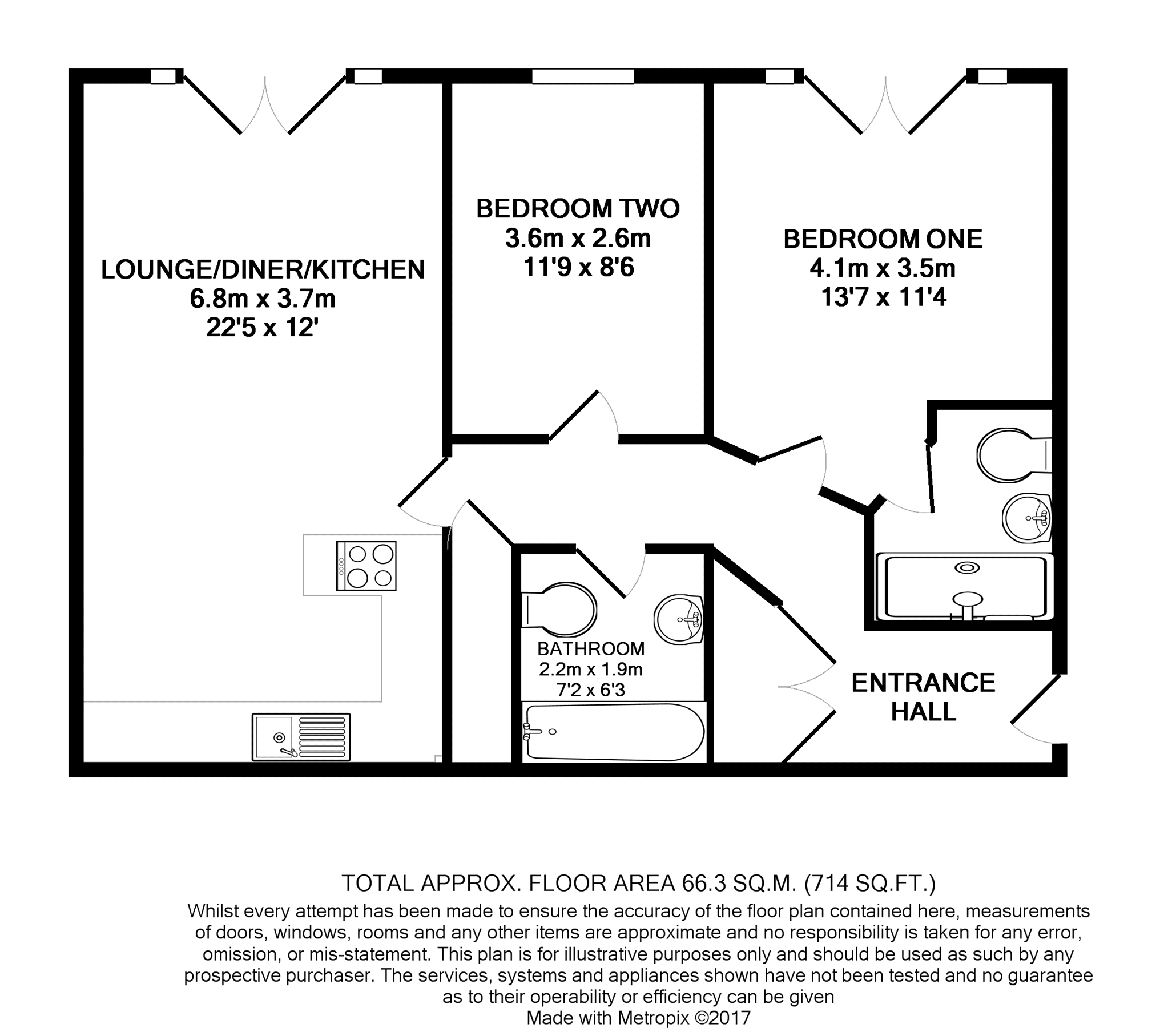 2 Bedrooms Flat to rent in Luscinia View, Reading RG1