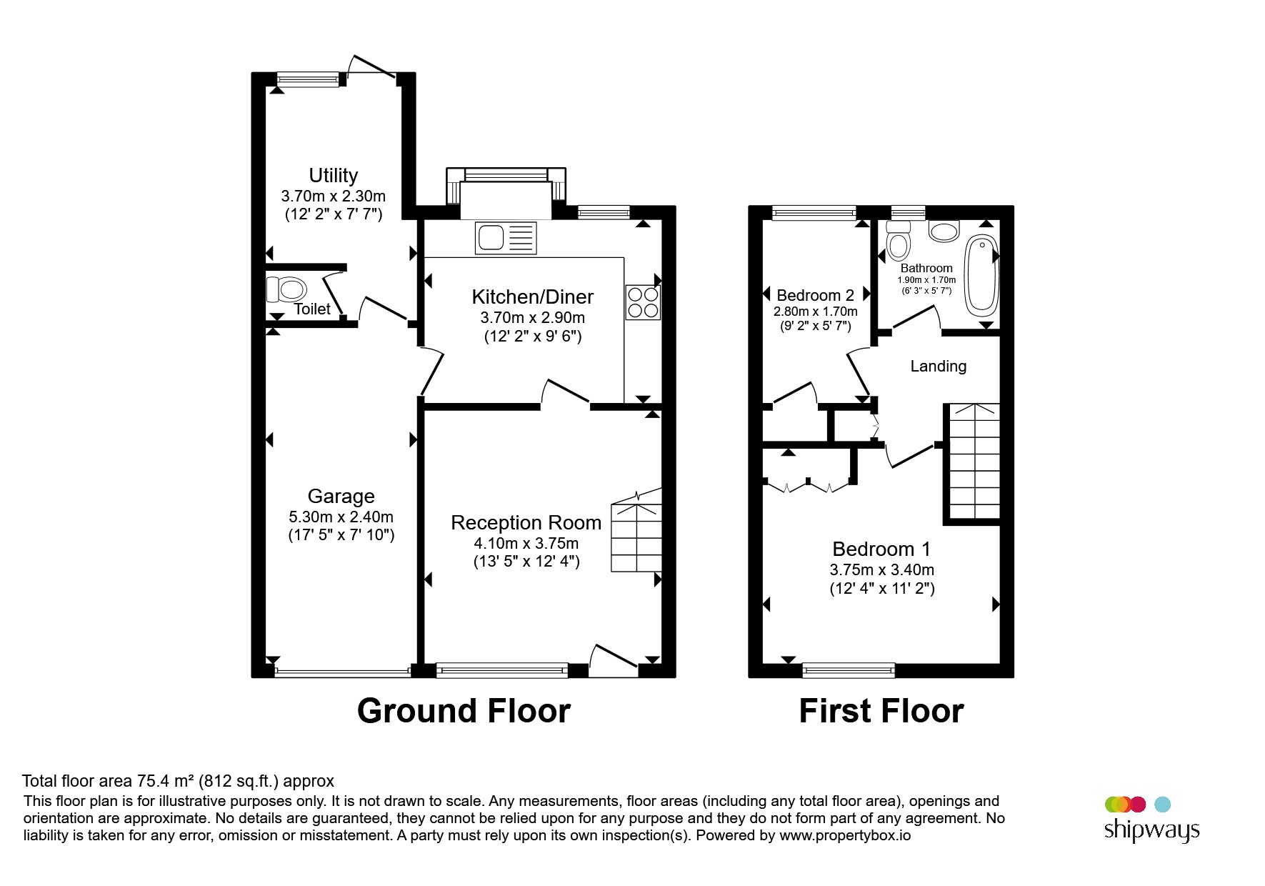 1b, Pale Street, Dudley floorplan