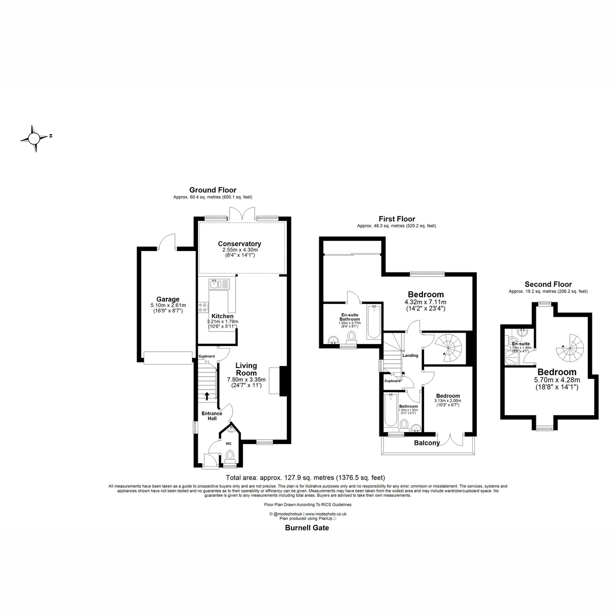 36, Burnell Gate, Beaulieu Park floorplan