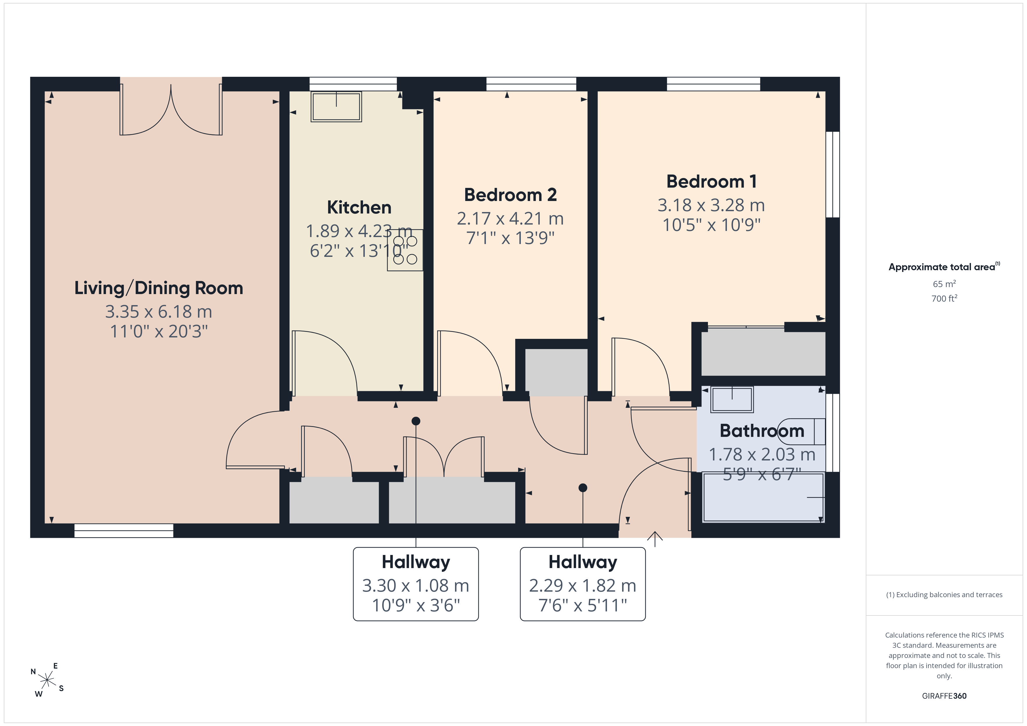 11 Mansion Court,, Fusiliers Way, Hounslow floorplan