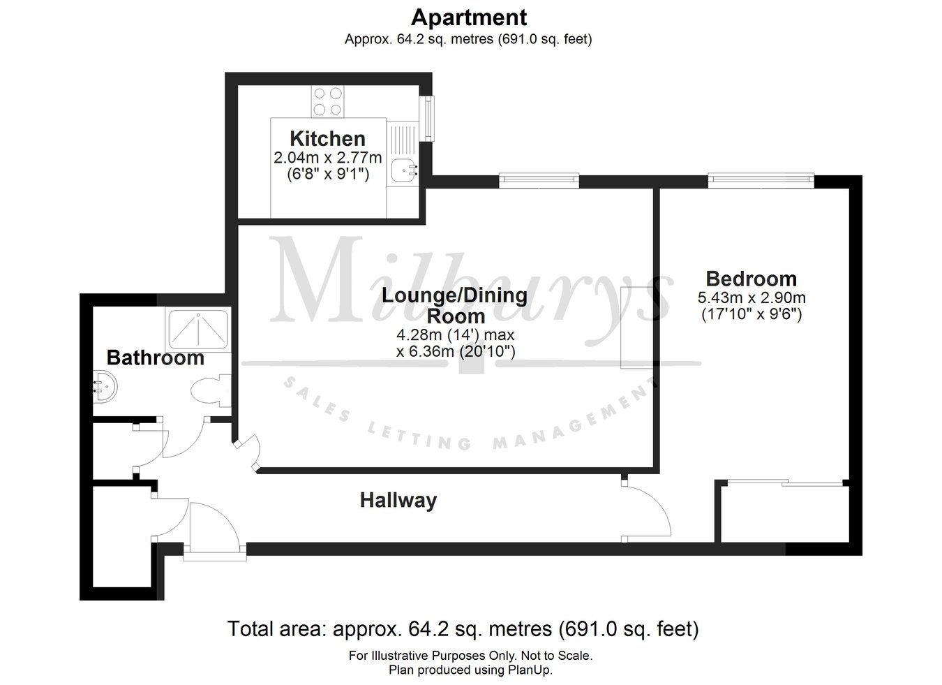 Grace Lodge, Rock Street, Thornbury floorplan
