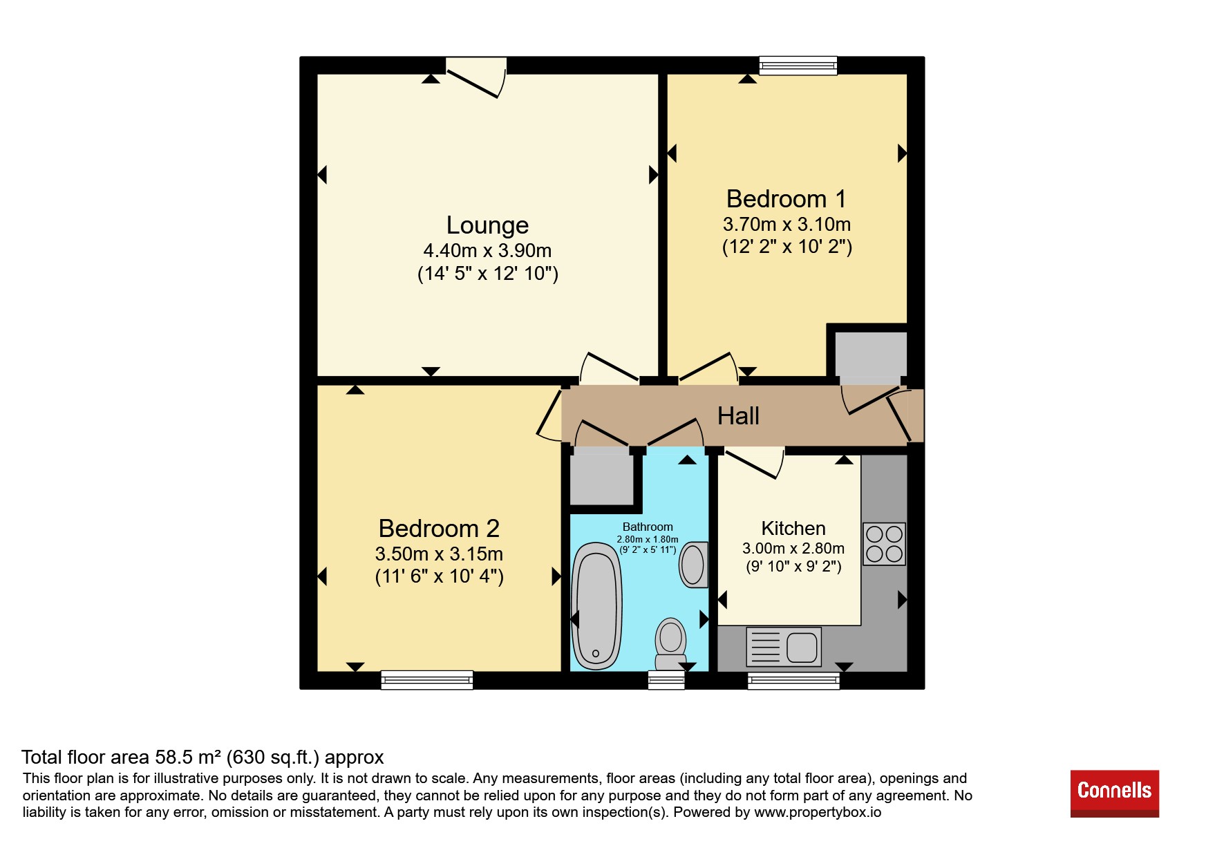 22, Browning Drive, Wickford floorplan