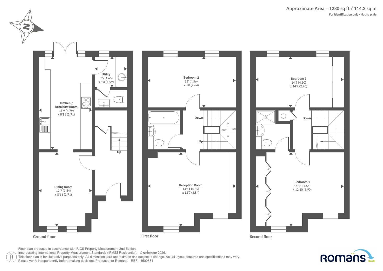 46, Goldfinch Crescent, Berkshire floorplan