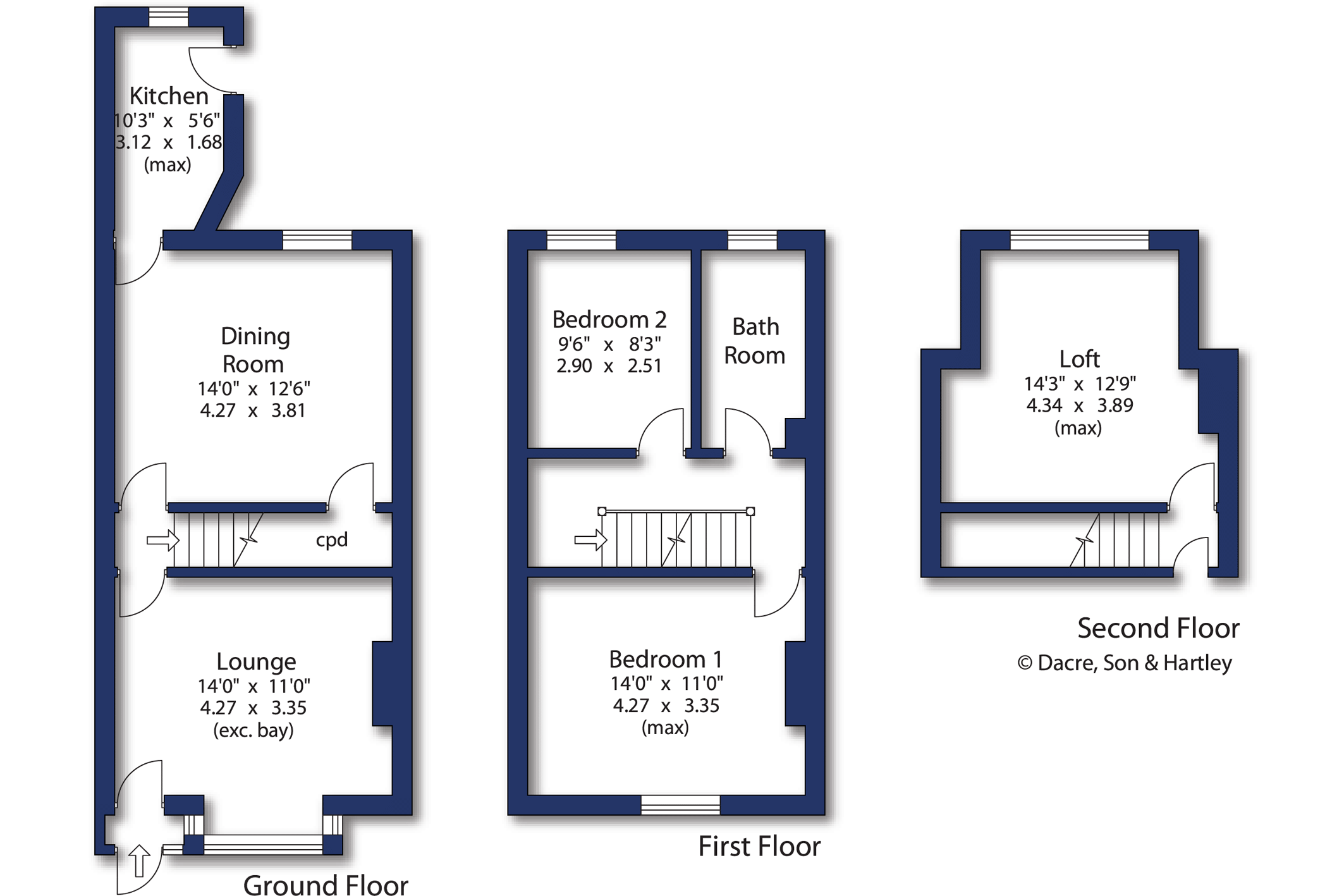 35, Aire View Avenue, West Yorkshire floorplan