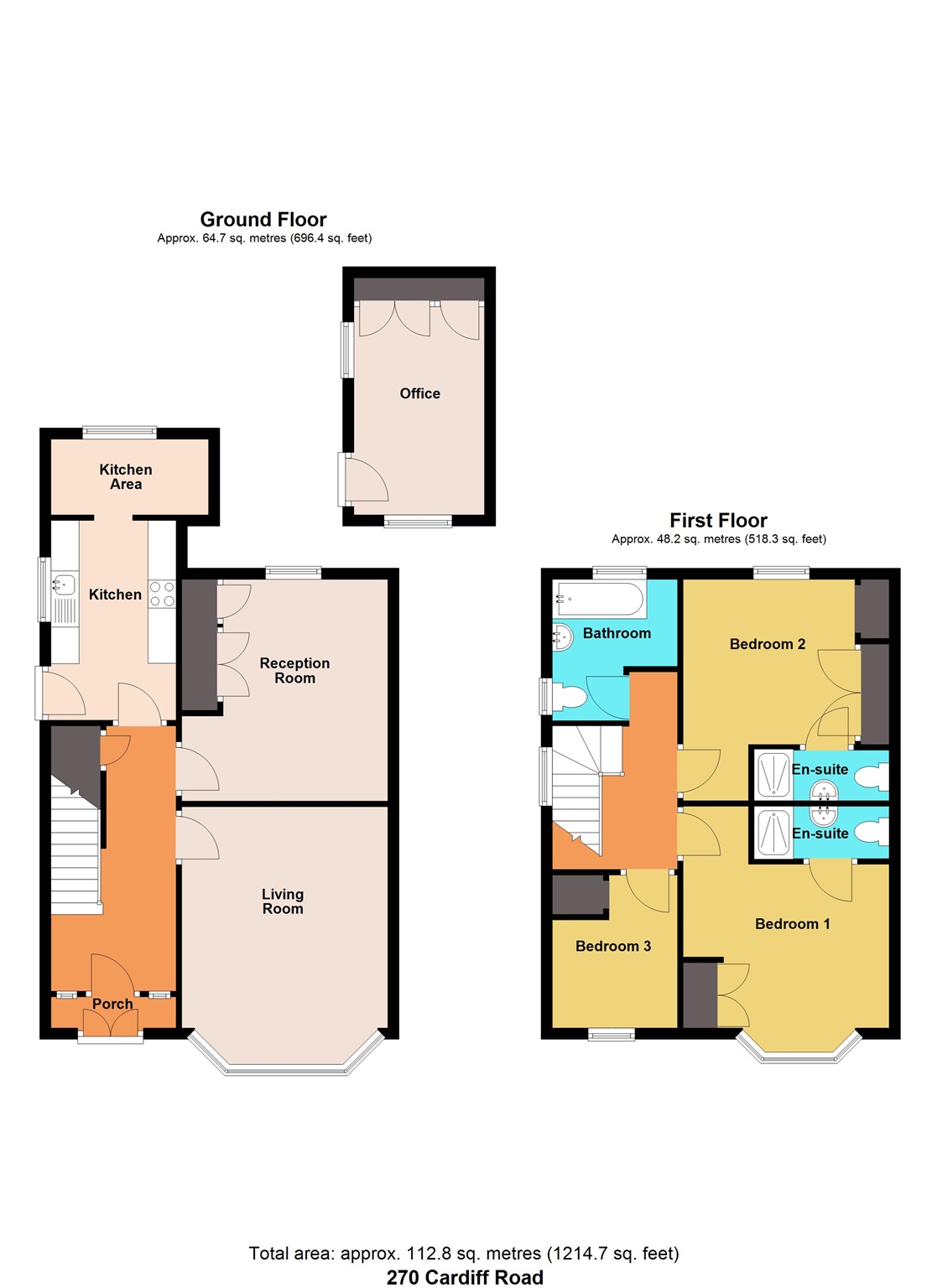 270, Cardiff Road, Newport floorplan