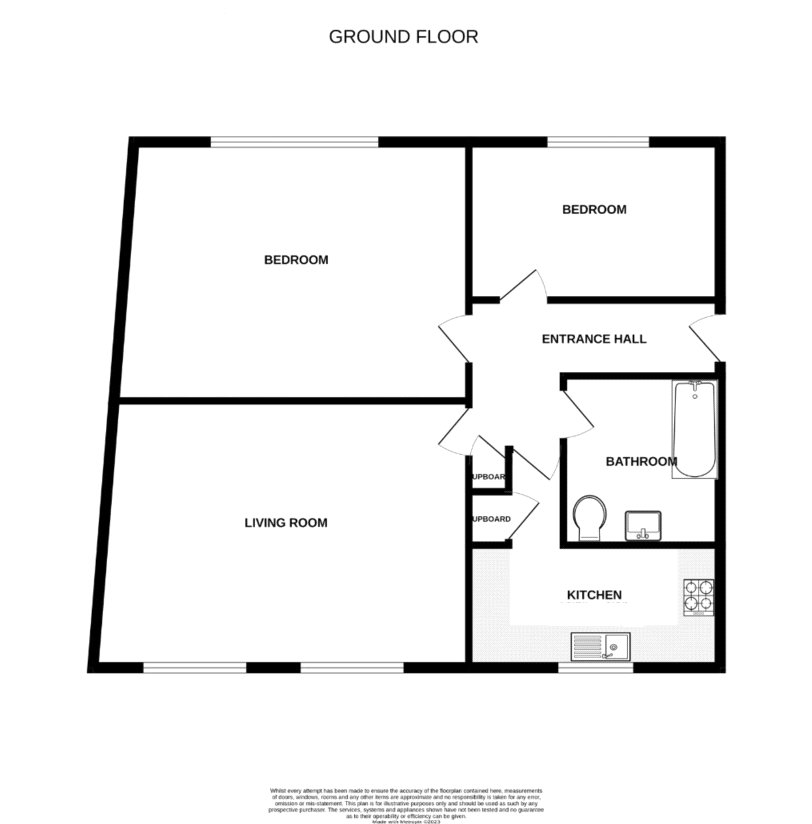 14, Orchard House, Tongham floorplan