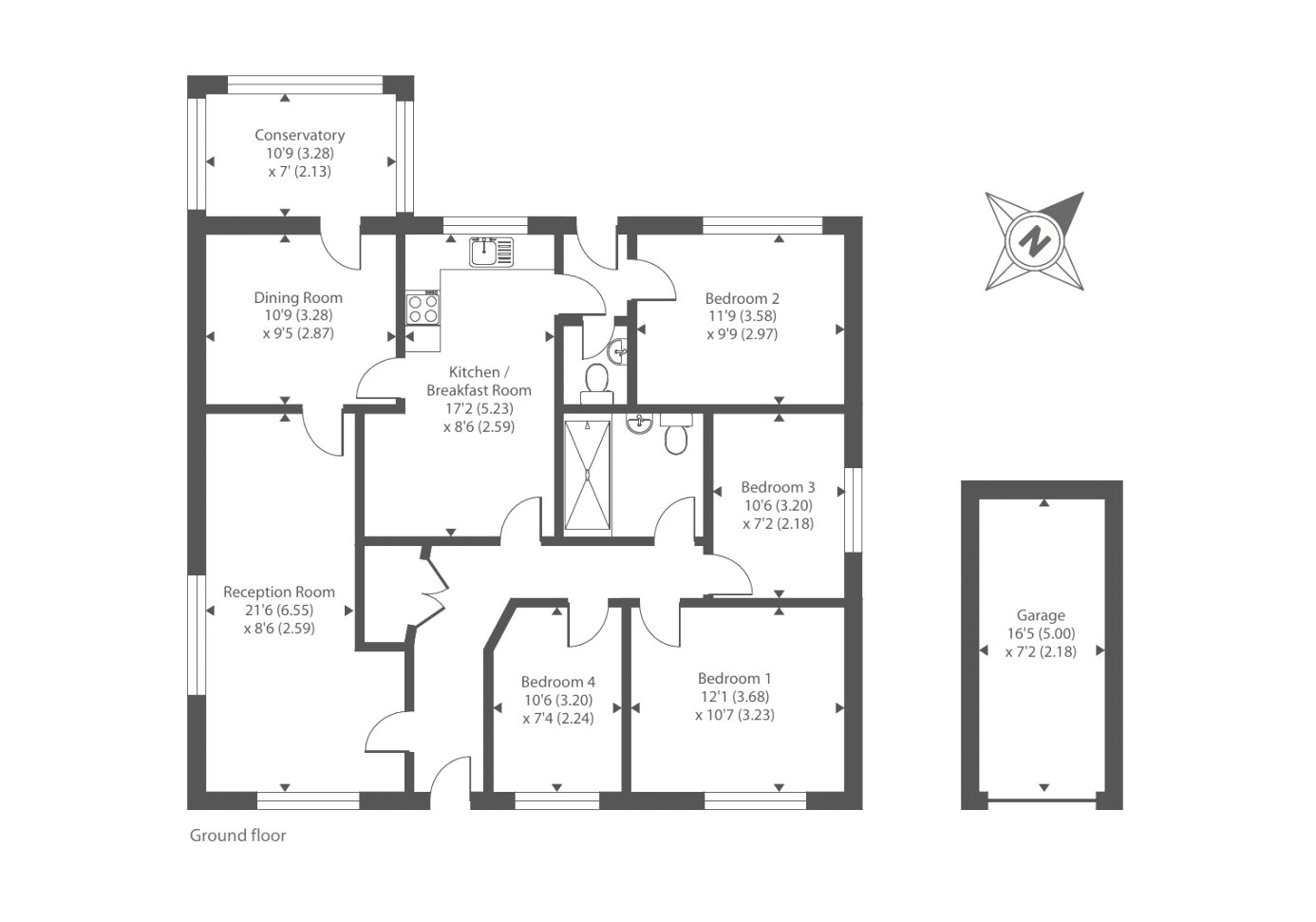 Grovesbury,, Hawthorn Way, Buckinghamshire floorplan