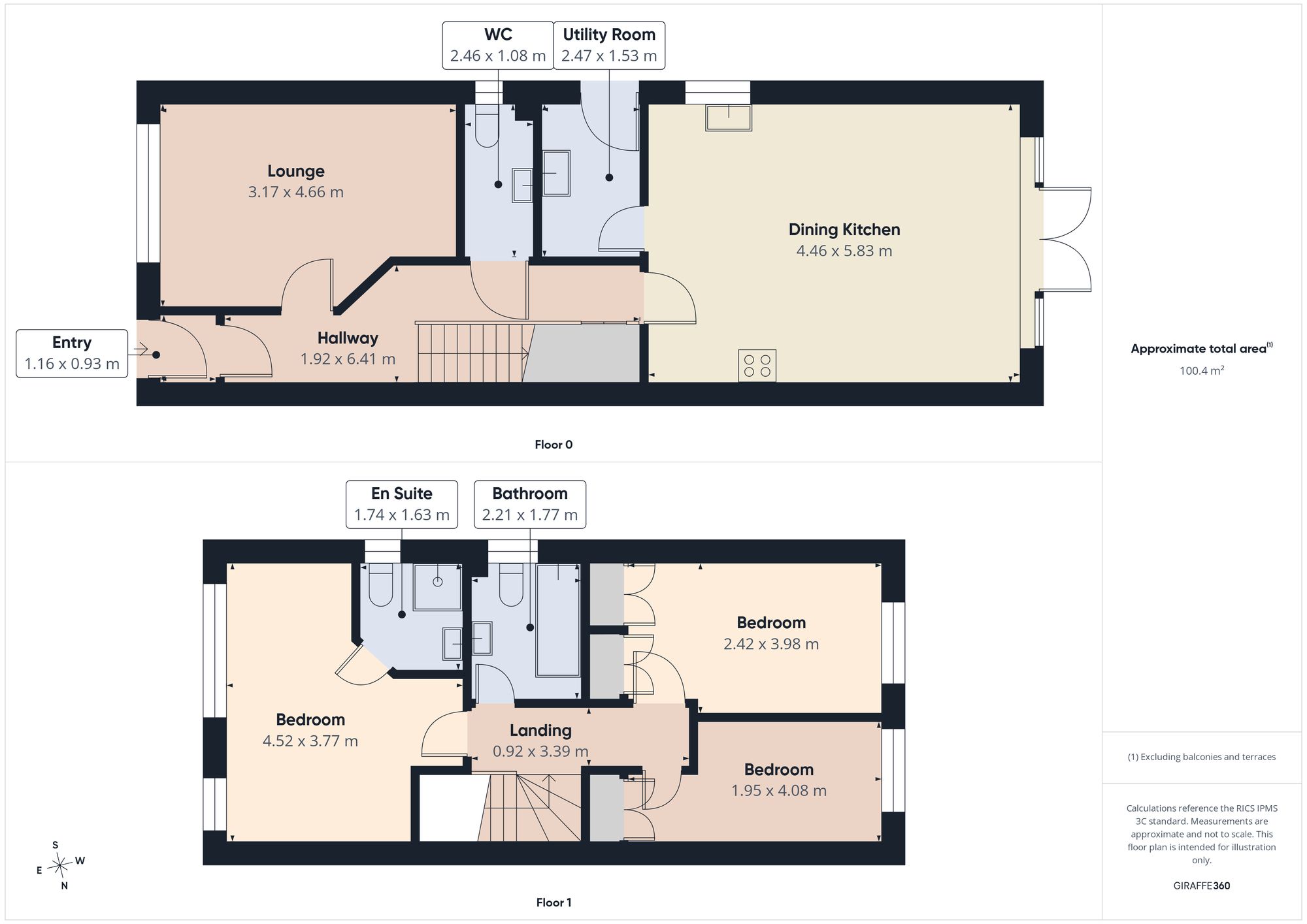34a Beechwood Gardens, Gateshead floorplan
