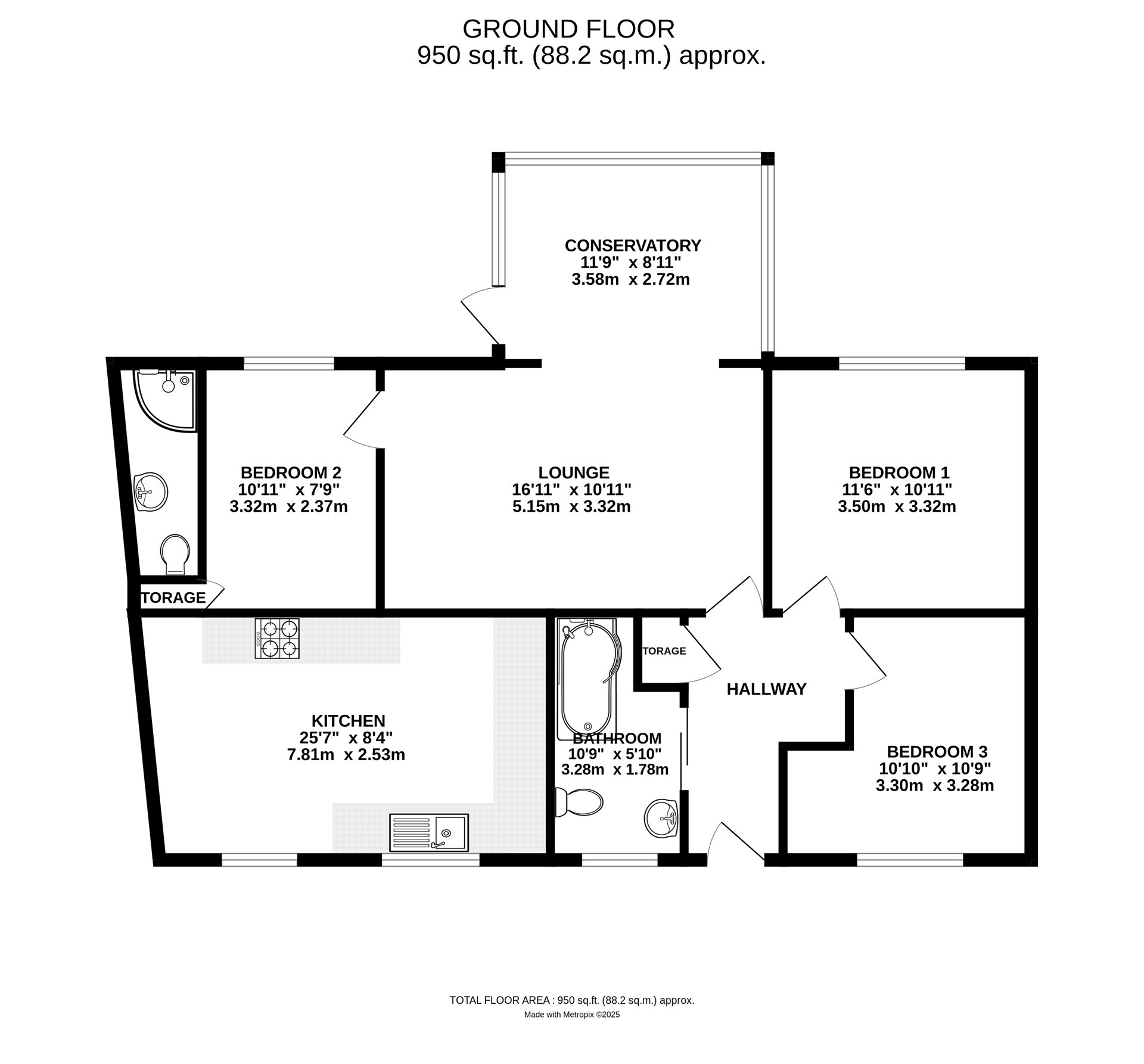 8, Frobisher Road, Devon floorplan