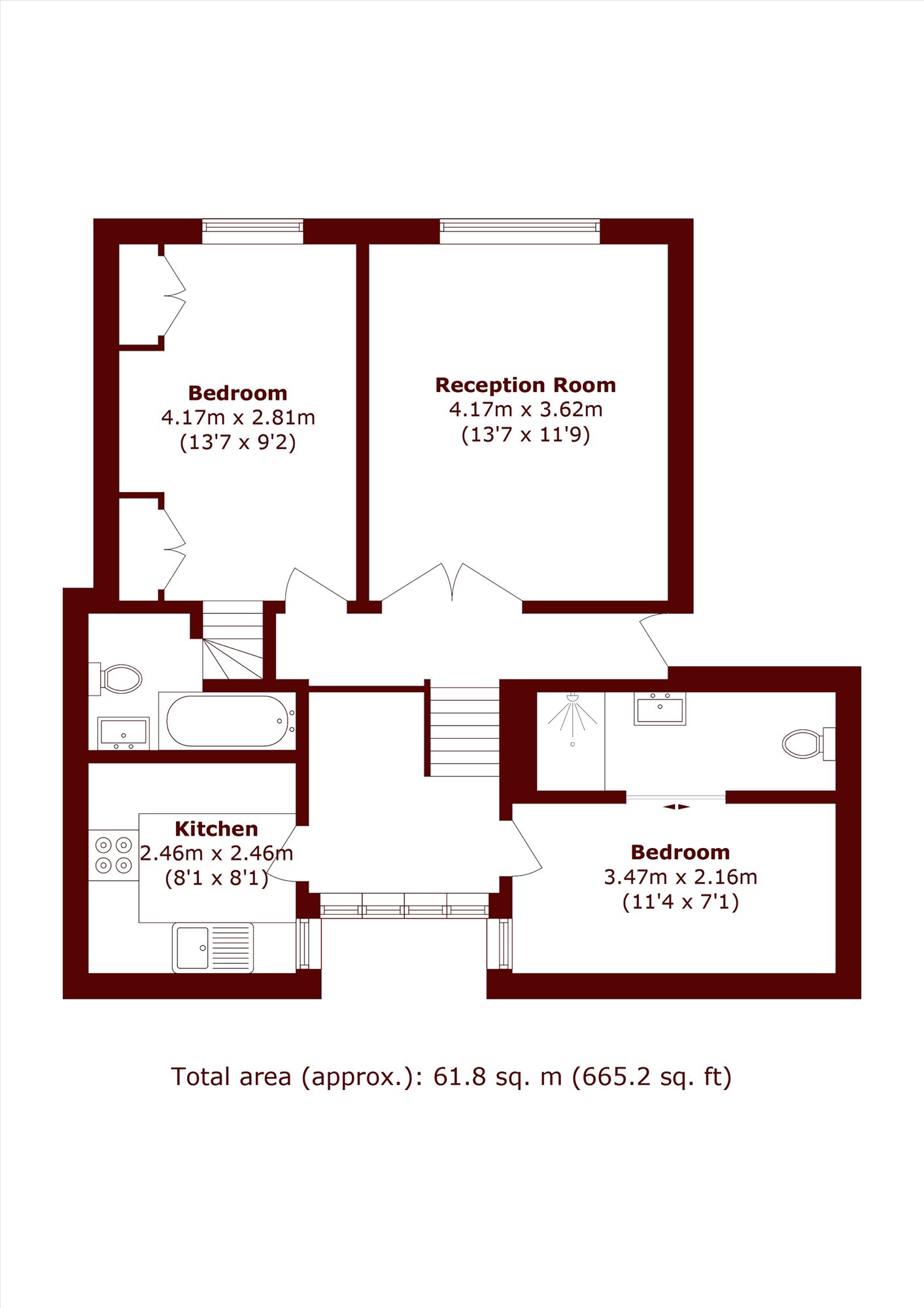 Denbigh Street, London floorplan