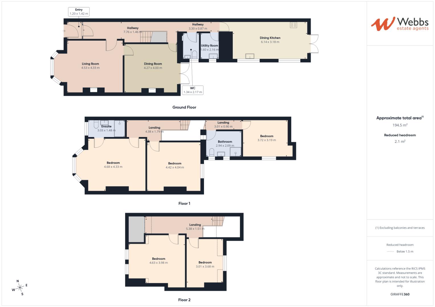 34, Lichfield Road, Walsall floorplan