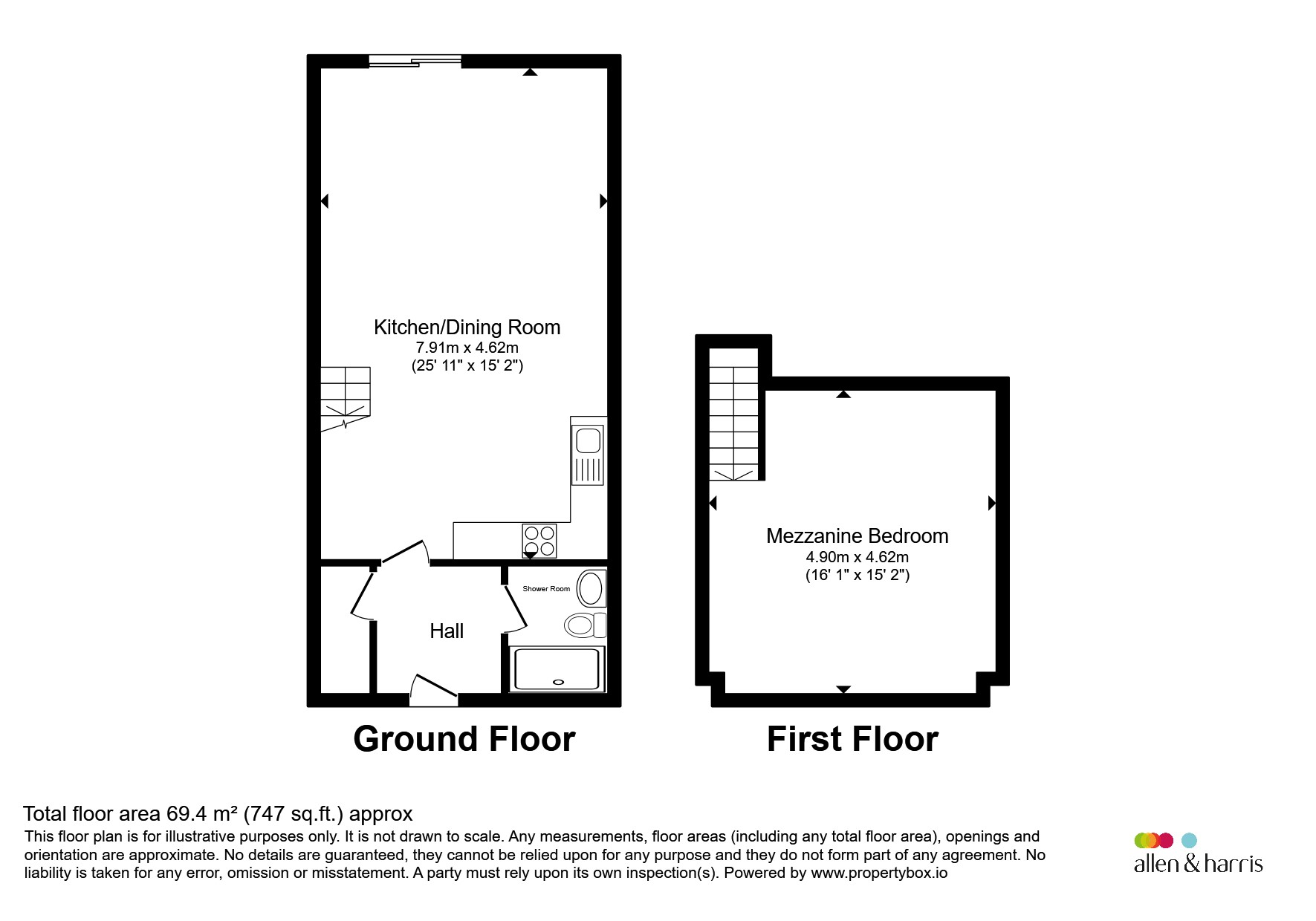 Flat 3, Tramshed, Pendyris Street, Cardiff floorplan