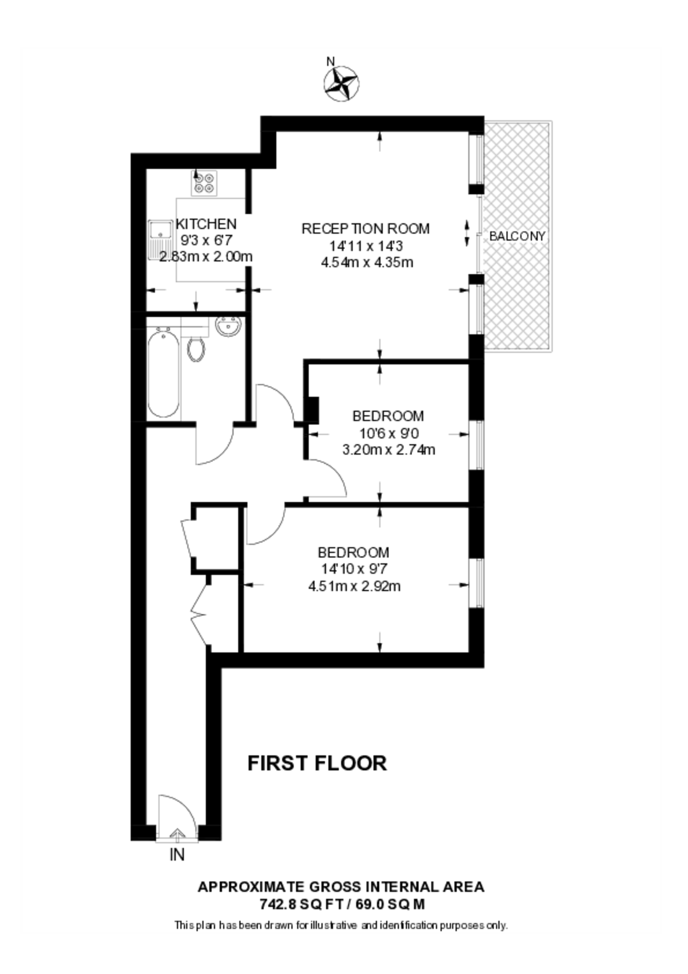 Oyster Wharf, Battersea floorplan