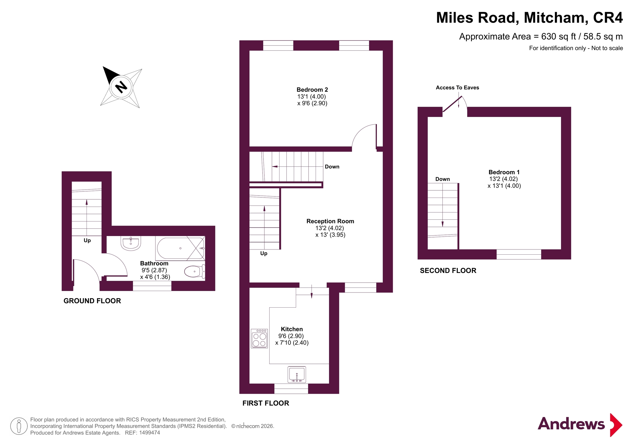 49A,, Miles Road, Mitcham floorplan