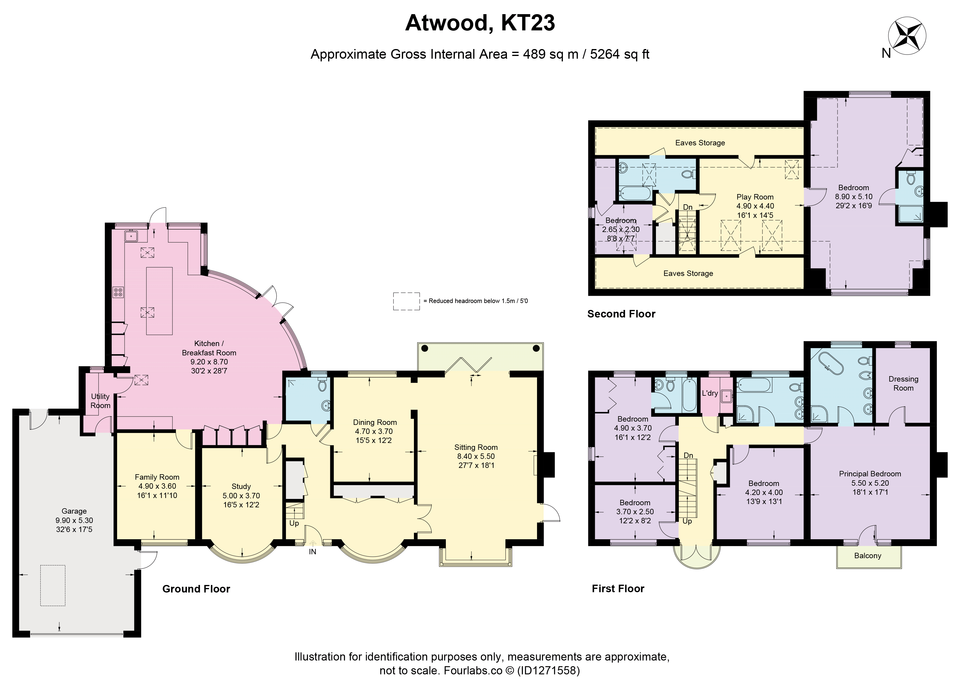 15, Atwood, Leatherhead floorplan