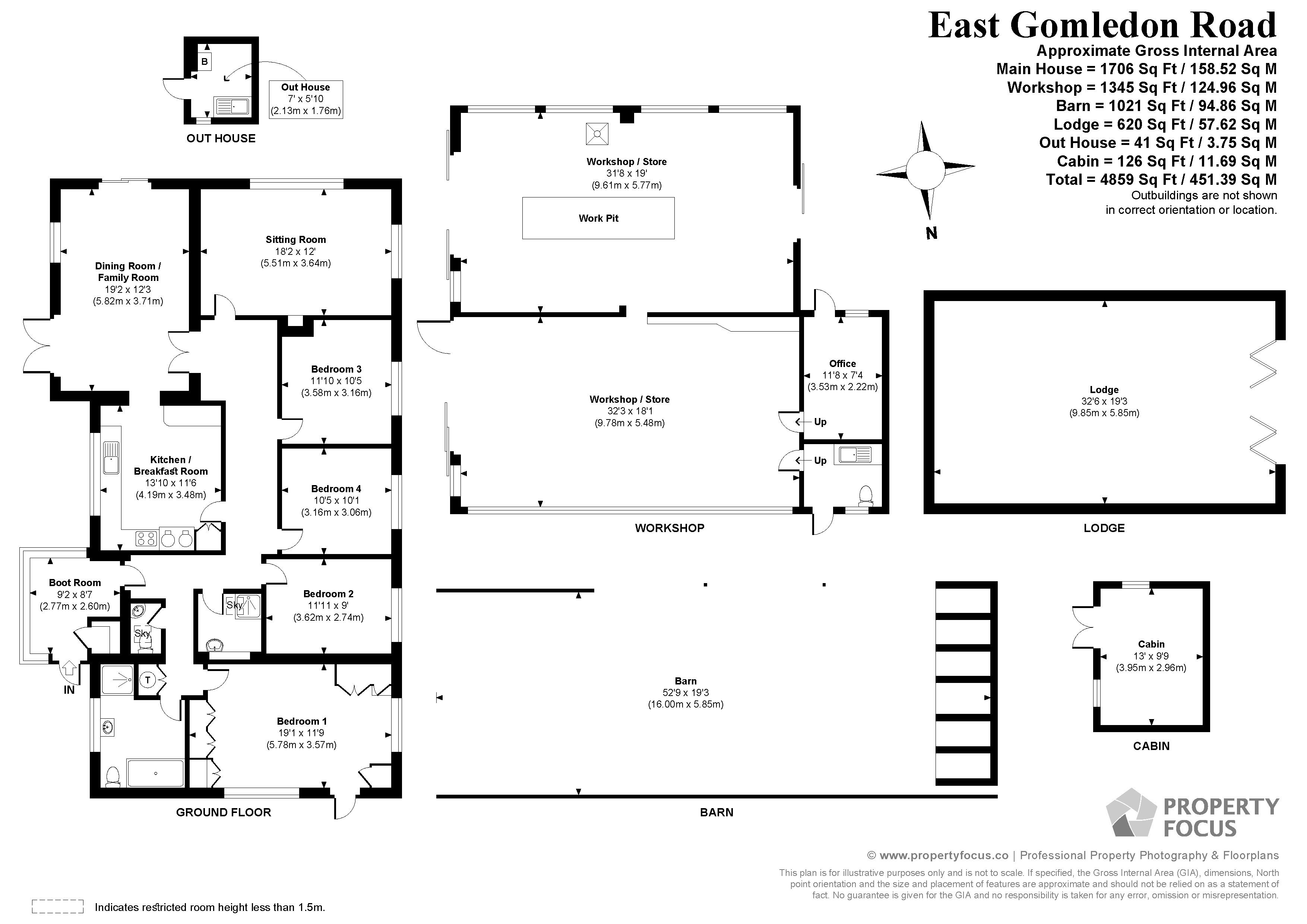 157, East Gomeldon Road, Salisbury floorplan