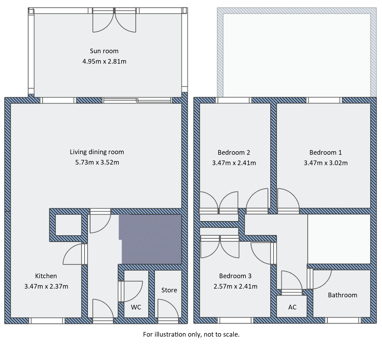 19 Tremena Gardens, St. Austell floorplan