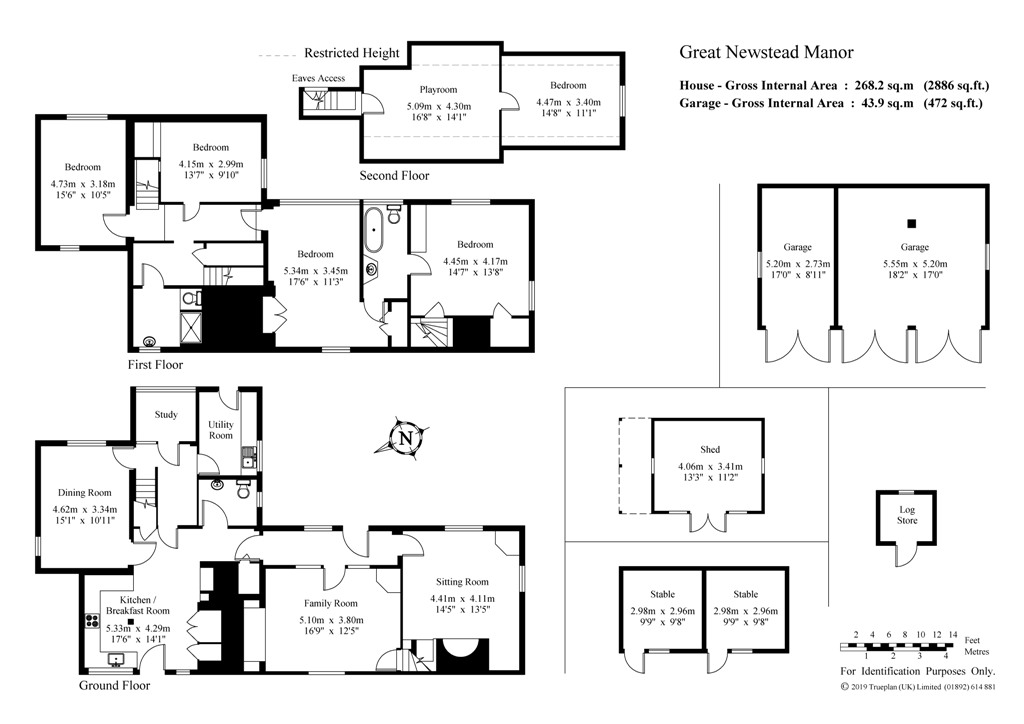 5 Bedrooms Detached house for sale in Couchman Green Lane, Staplehurst, Kent TN12