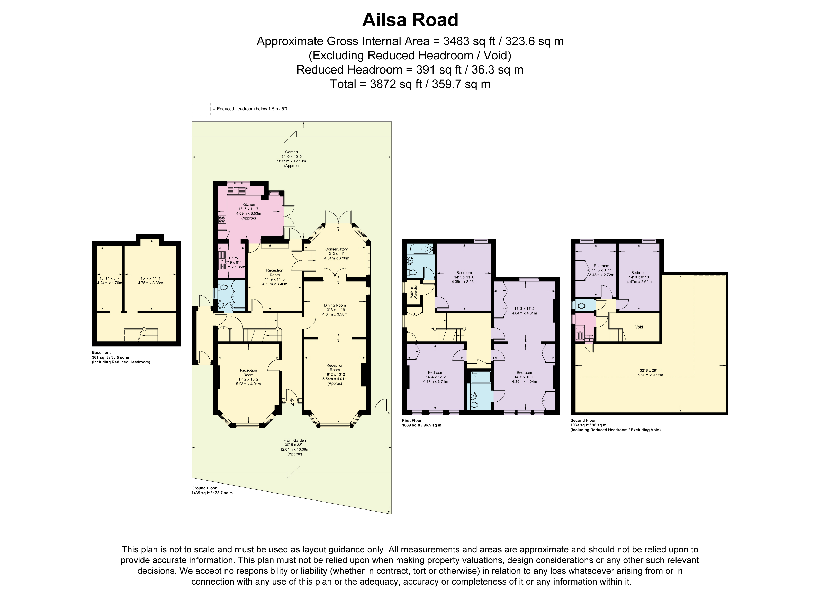 8, Ailsa Road, Twickenham floorplan