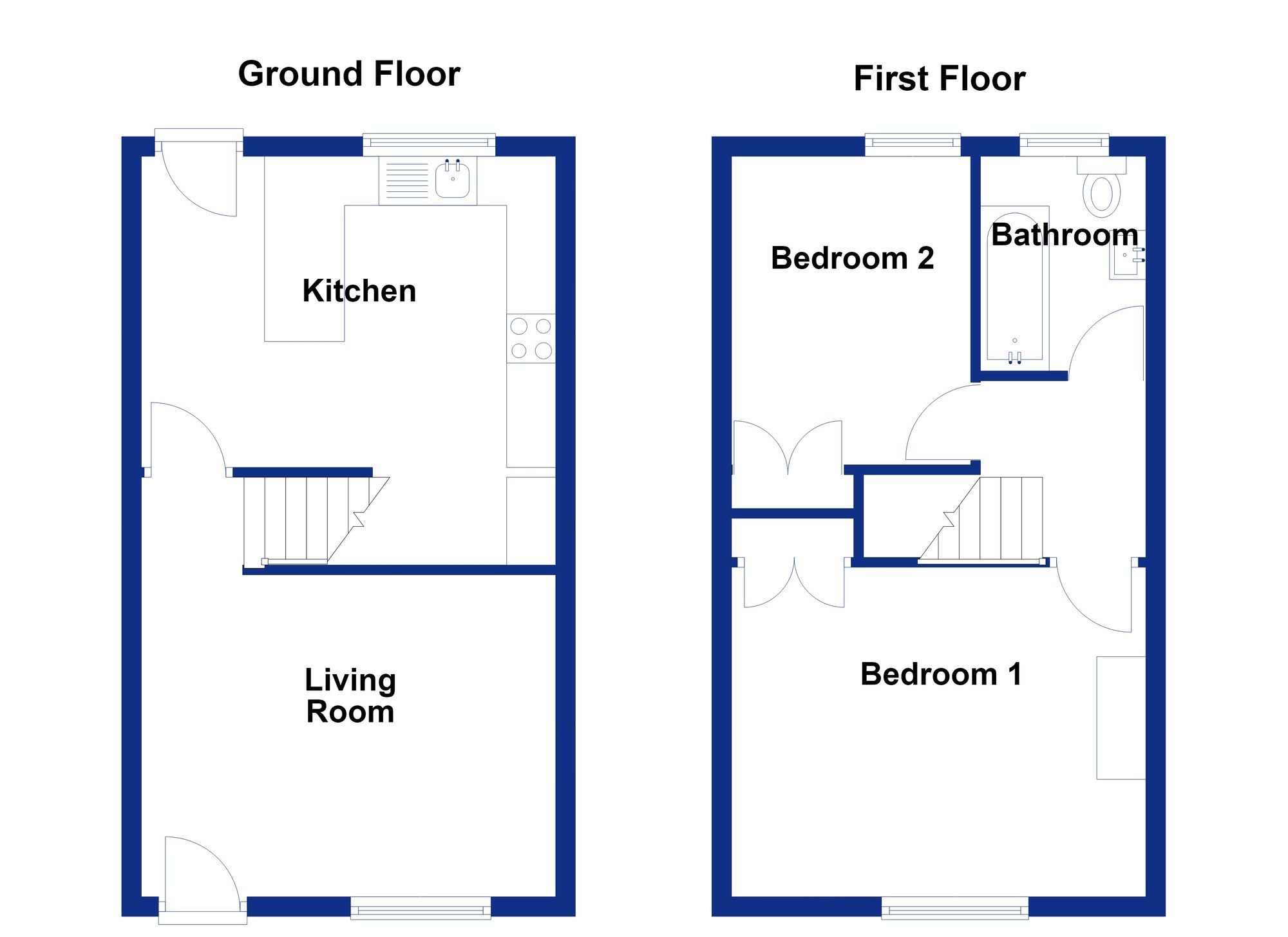 11 Woodcroft Street, Rossendale floorplan