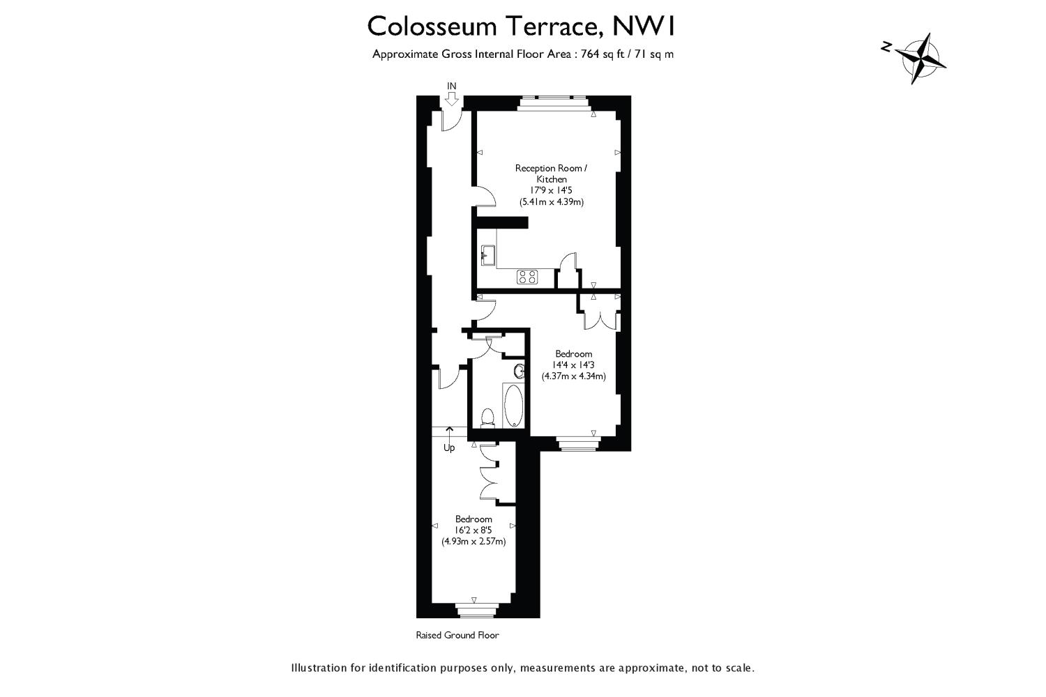 2 Bedrooms Flat to rent in Colosseum Terrace, London NW1