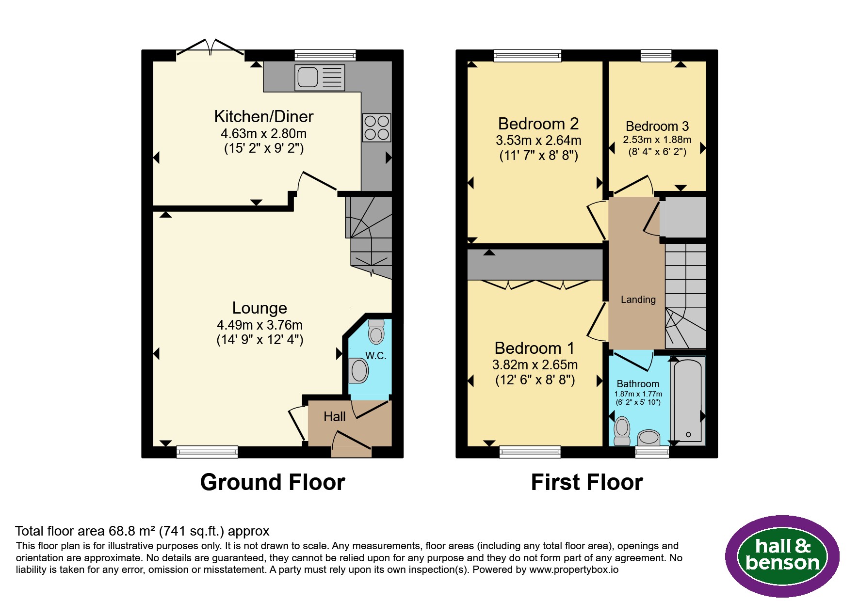 64, Babbington Street, Alfreton floorplan