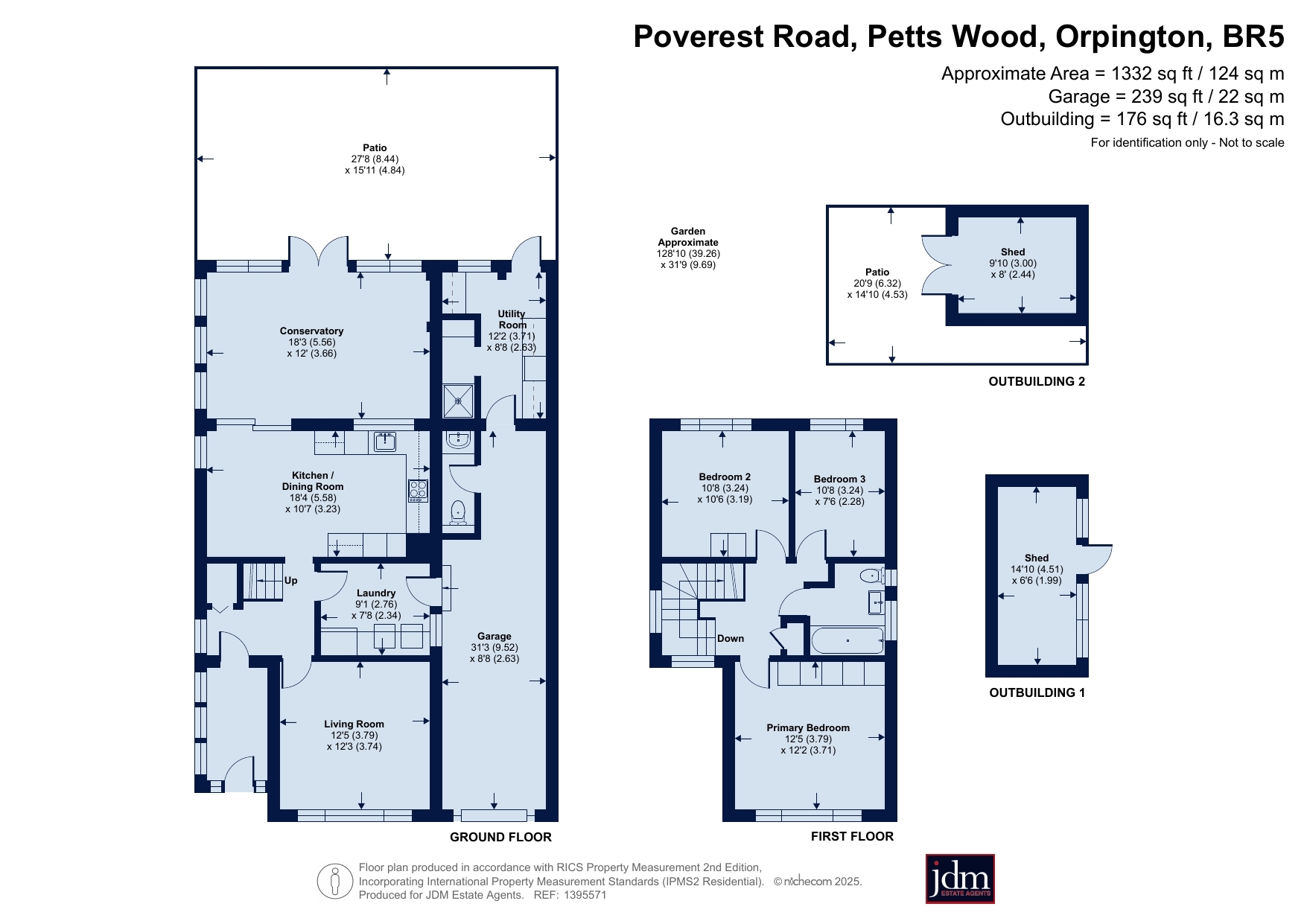 239, Poverest Road, Orpington floorplan
