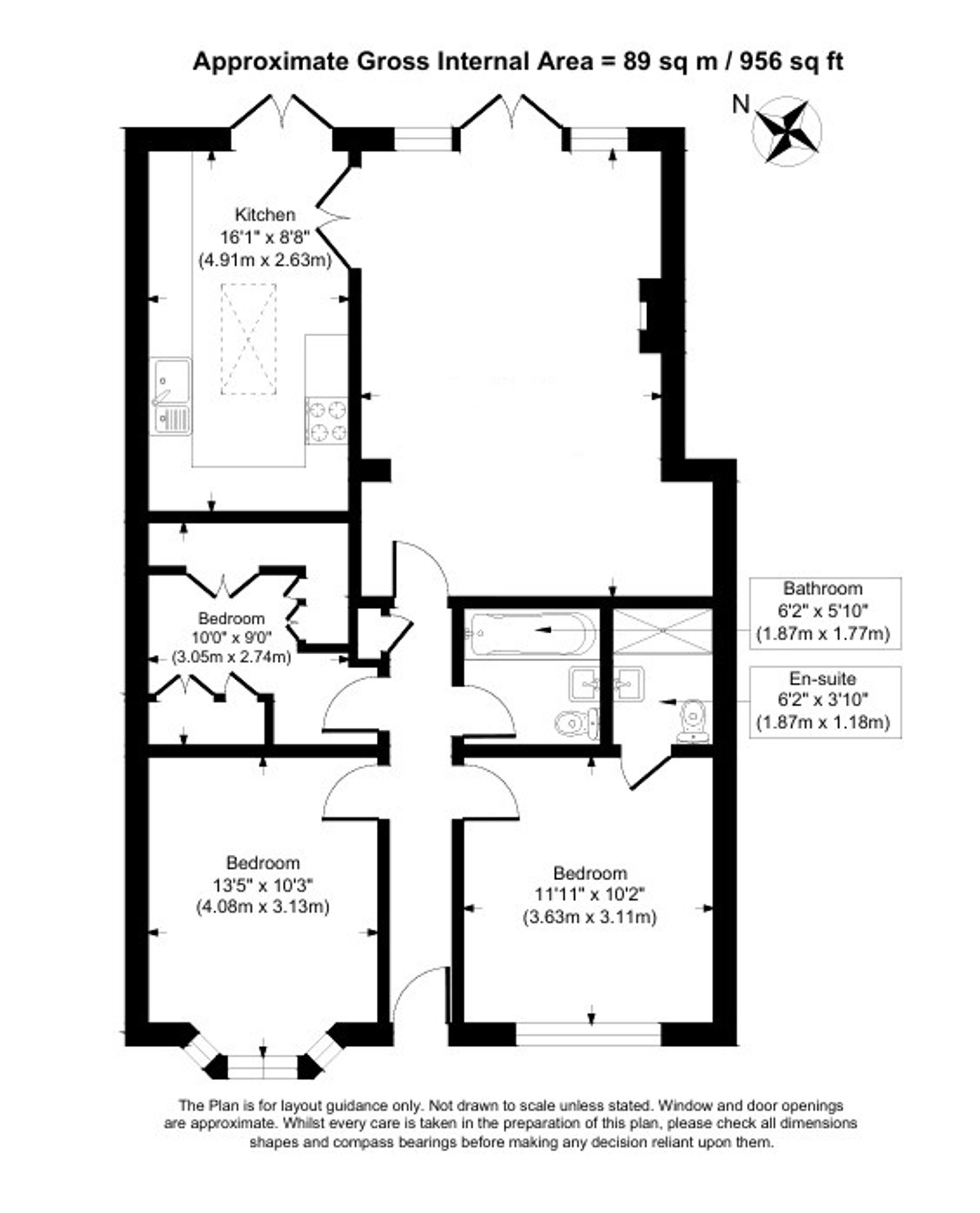 61 Compton Place, Watford floorplan