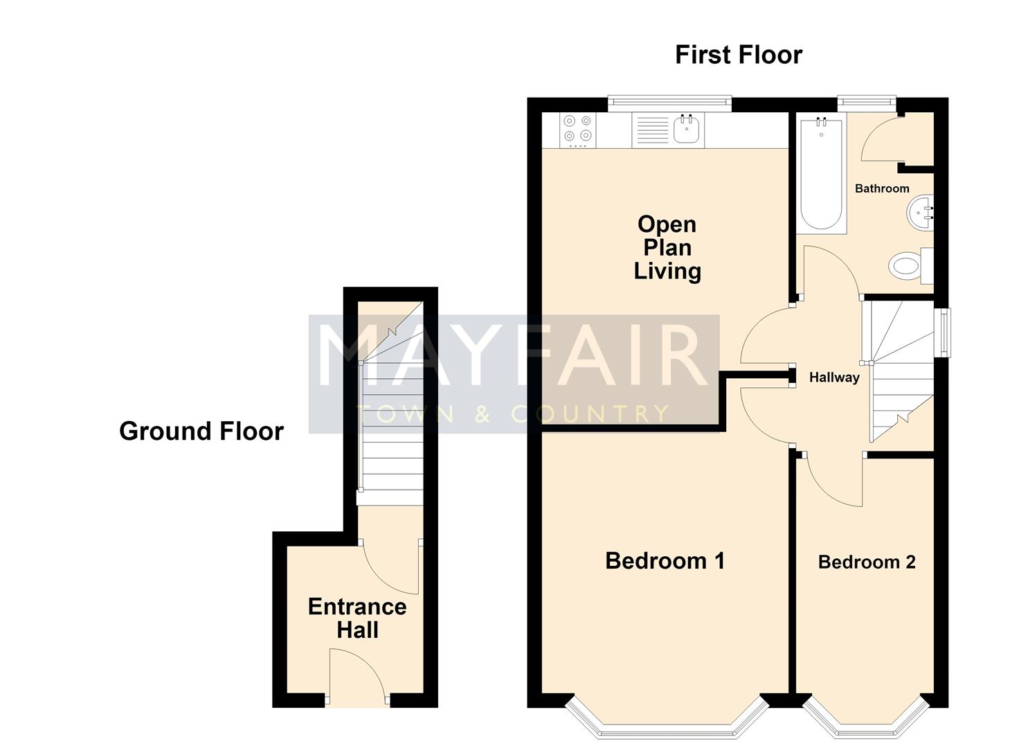 35, FFF Bush Avenue, Bristol floorplan