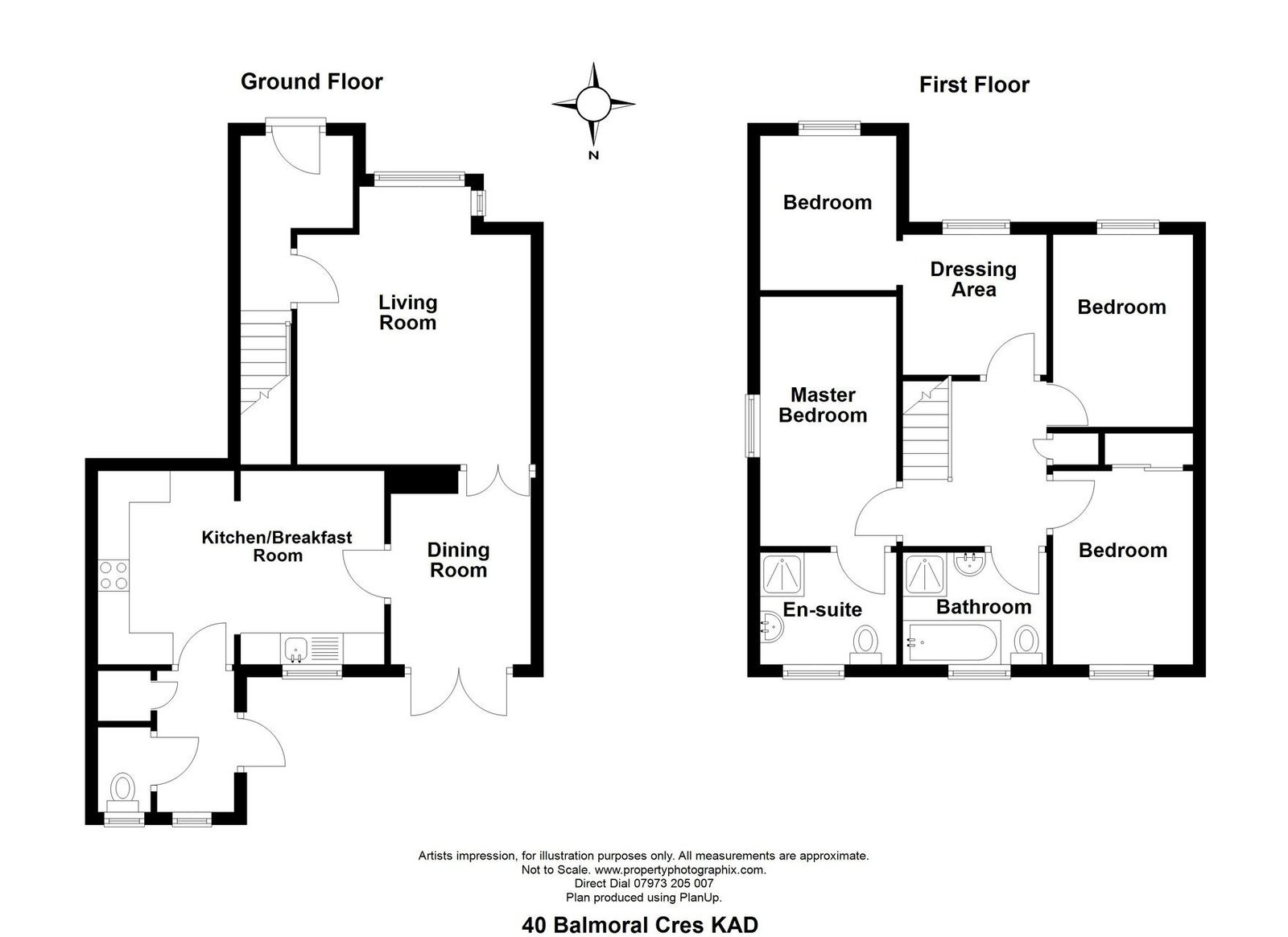 40, Balmoral Crescent, Oswestry floorplan