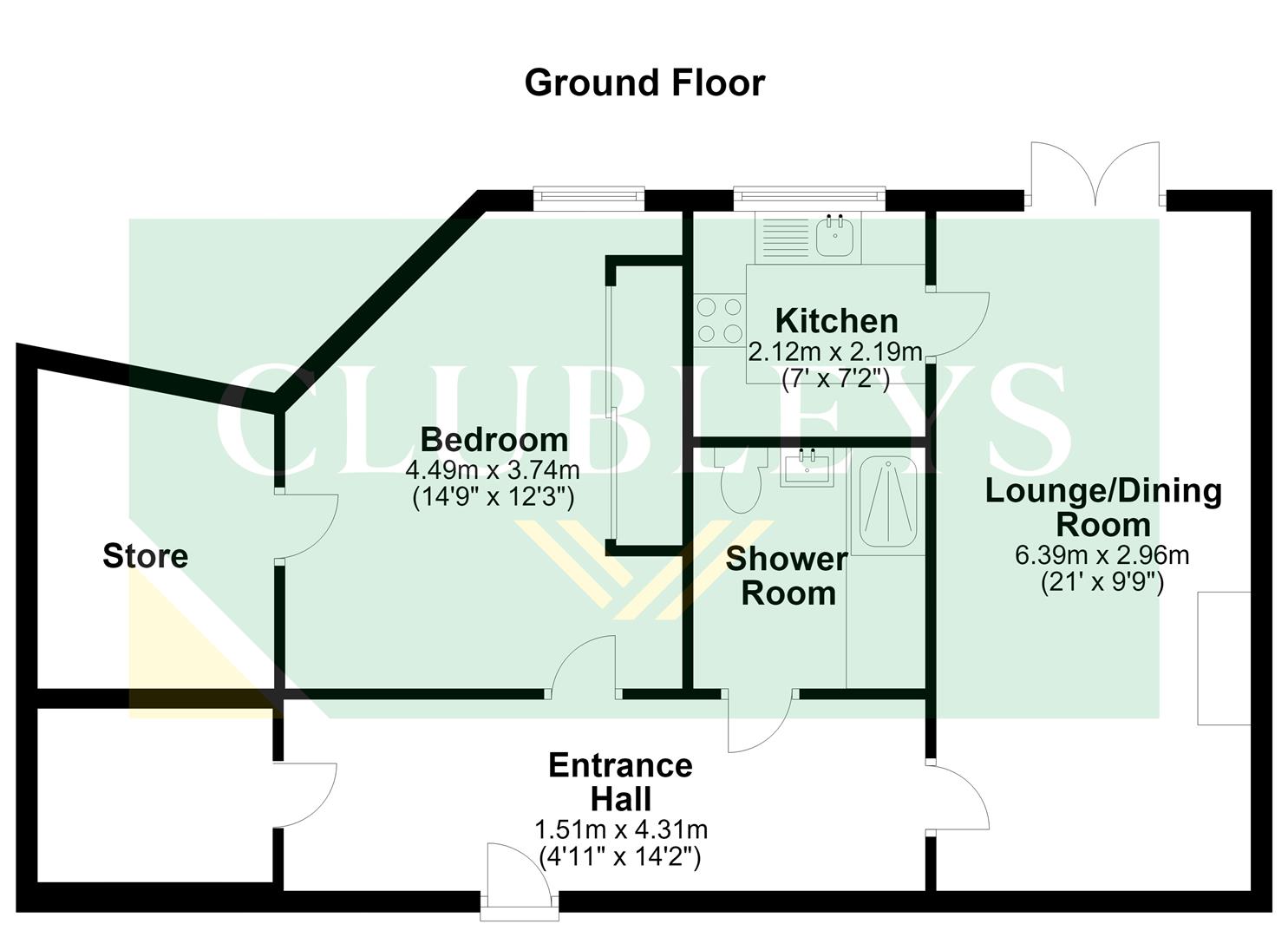 8, Rogerson Court, Pocklington floorplan
