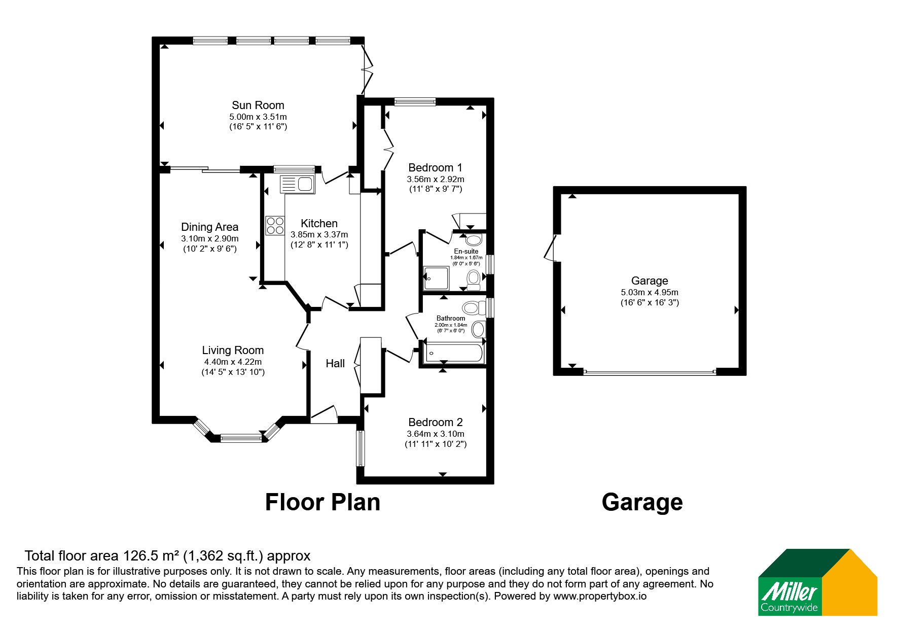 12, Trenithick Meadow, Cornwall floorplan