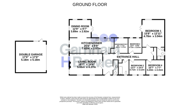 Masquerade, Felcot Road, East Grinstead floorplan