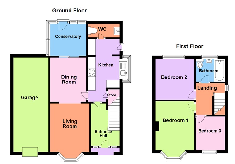 95, Grange Avenue, Doncaster floorplan