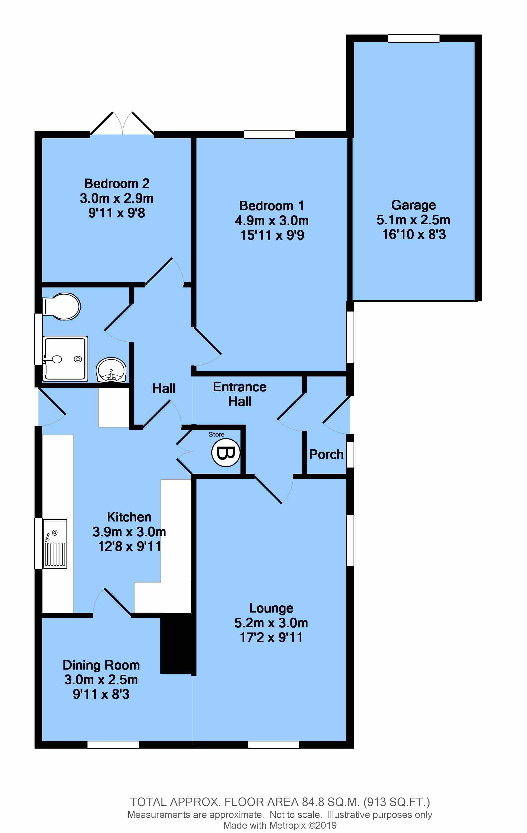 2 Bedrooms Detached bungalow for sale in Ridd Way, Wingerworth, Chesterfield S42