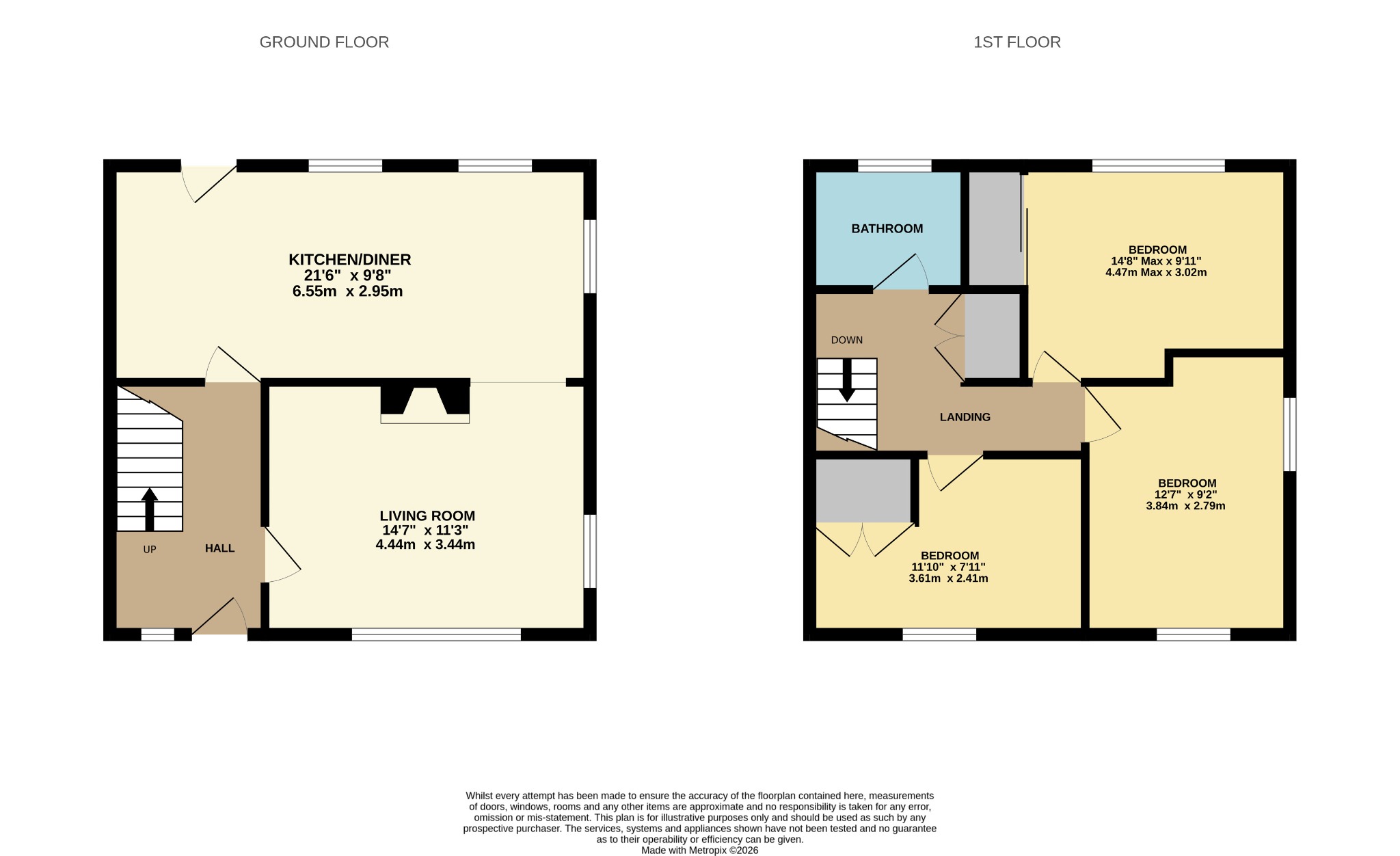 38, Willow Road, Oxfordshire floorplan