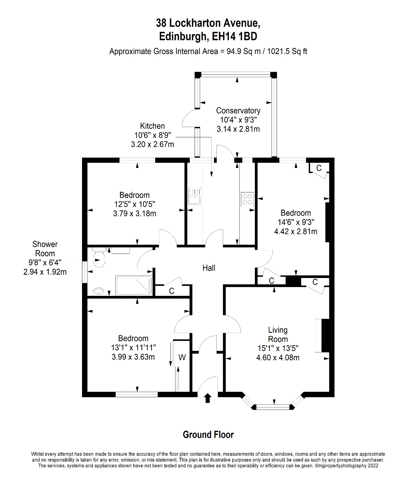 Lockharton Avenue, Edinburgh, Edinburgh floorplan