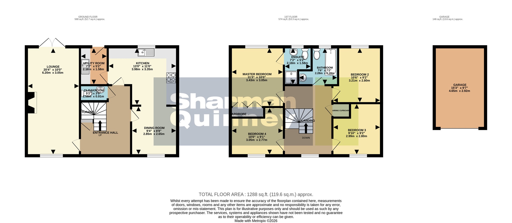 1, Cornflower Close, Huntingdon floorplan