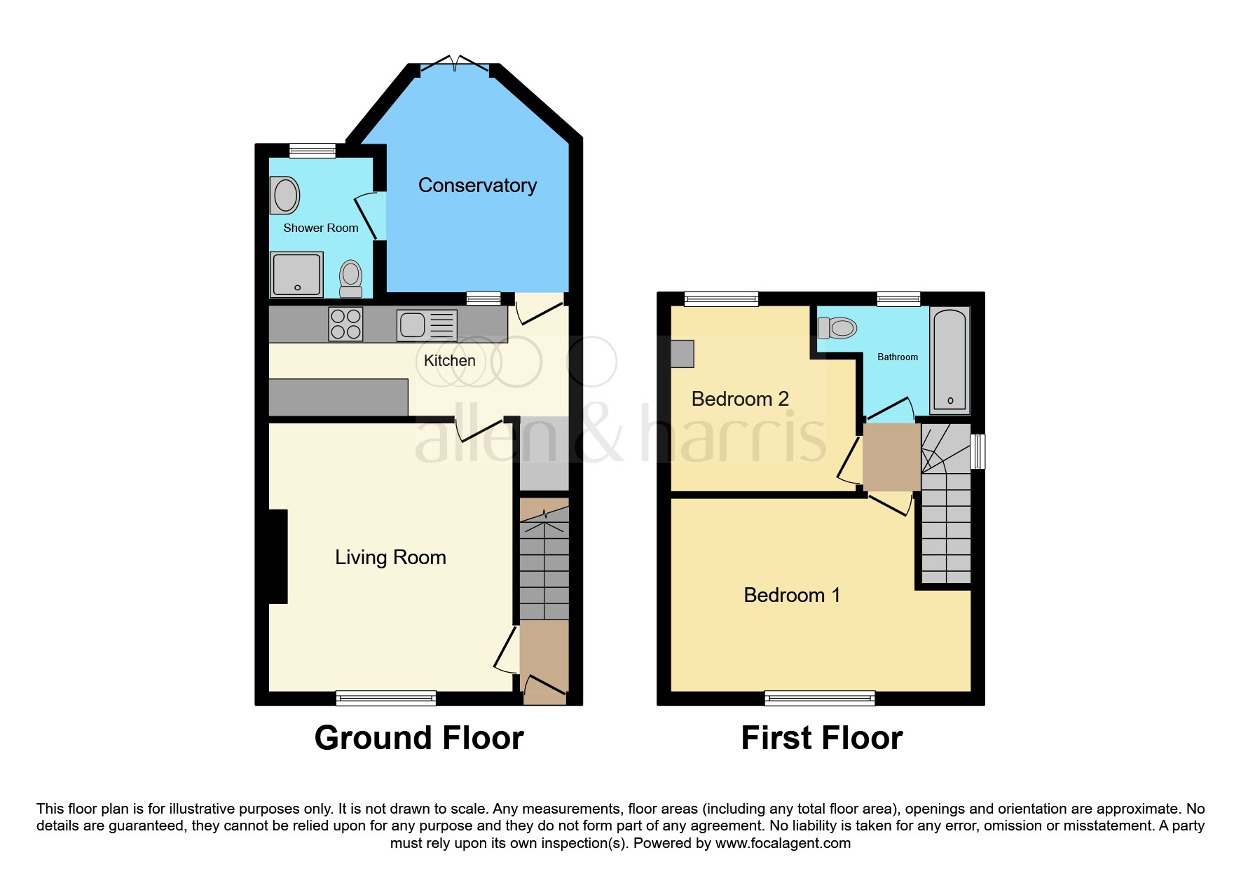 82, Snowden Road, Cardiff floorplan