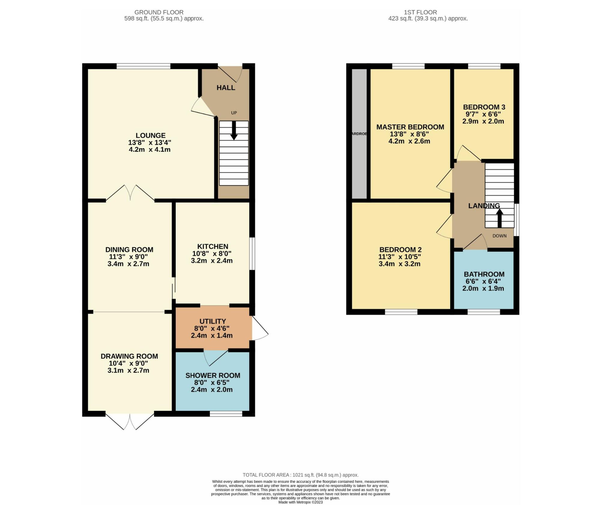 41 Lon-y-Gors, Caerphilly floorplan