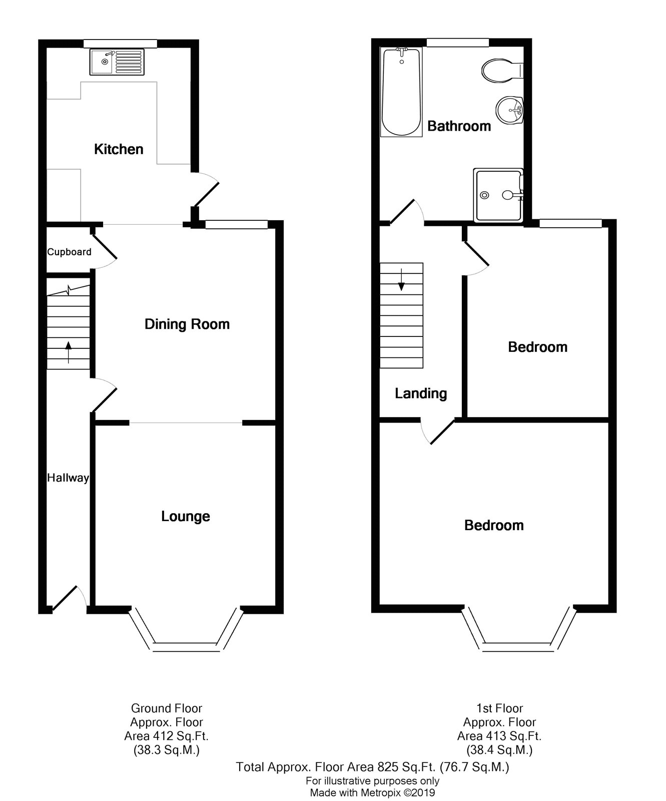 2 Bedrooms Terraced house for sale in Clouds Hill Avenue, St. George, Bristol BS5