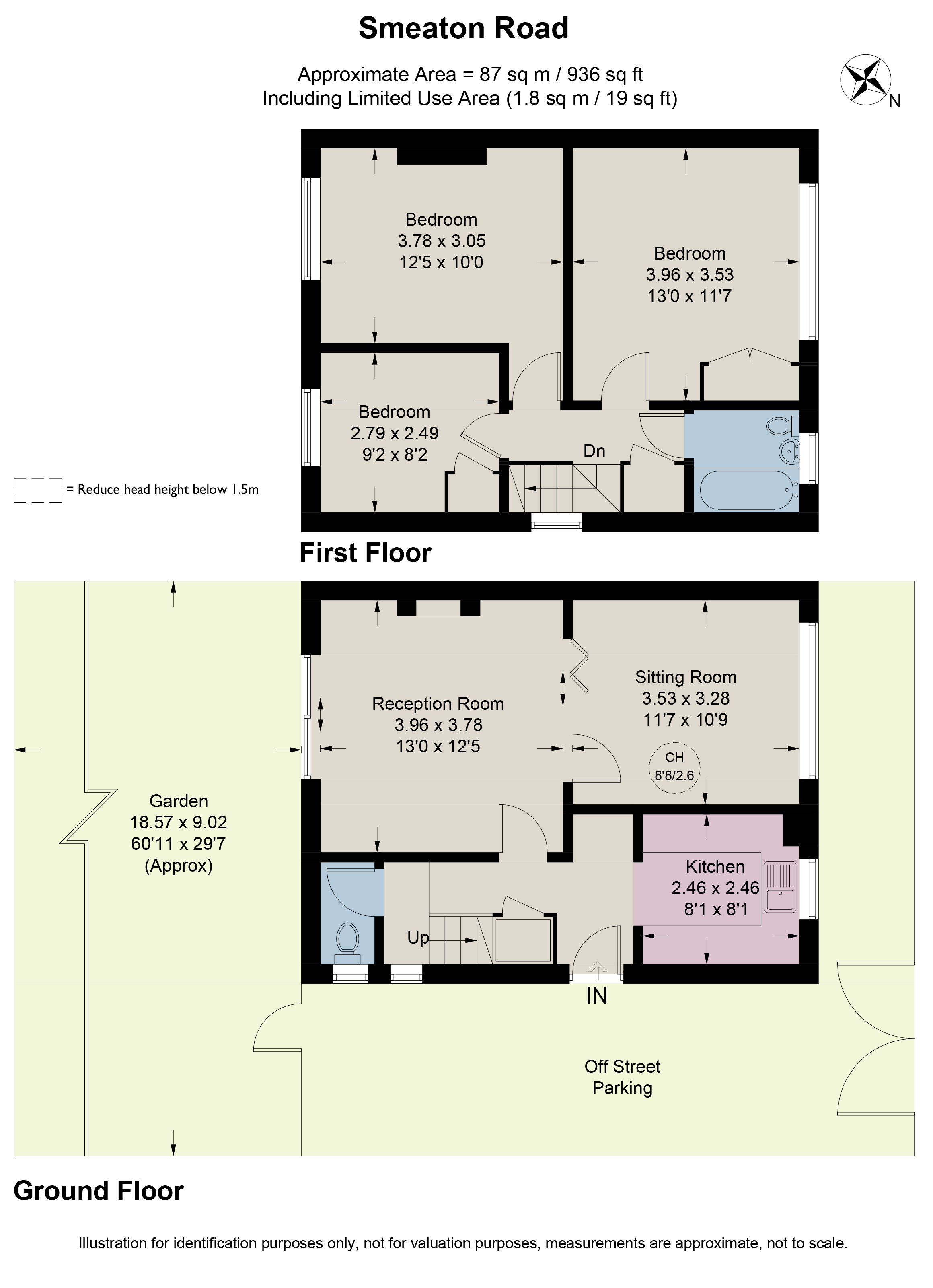 31, Smeaton Road, London floorplan