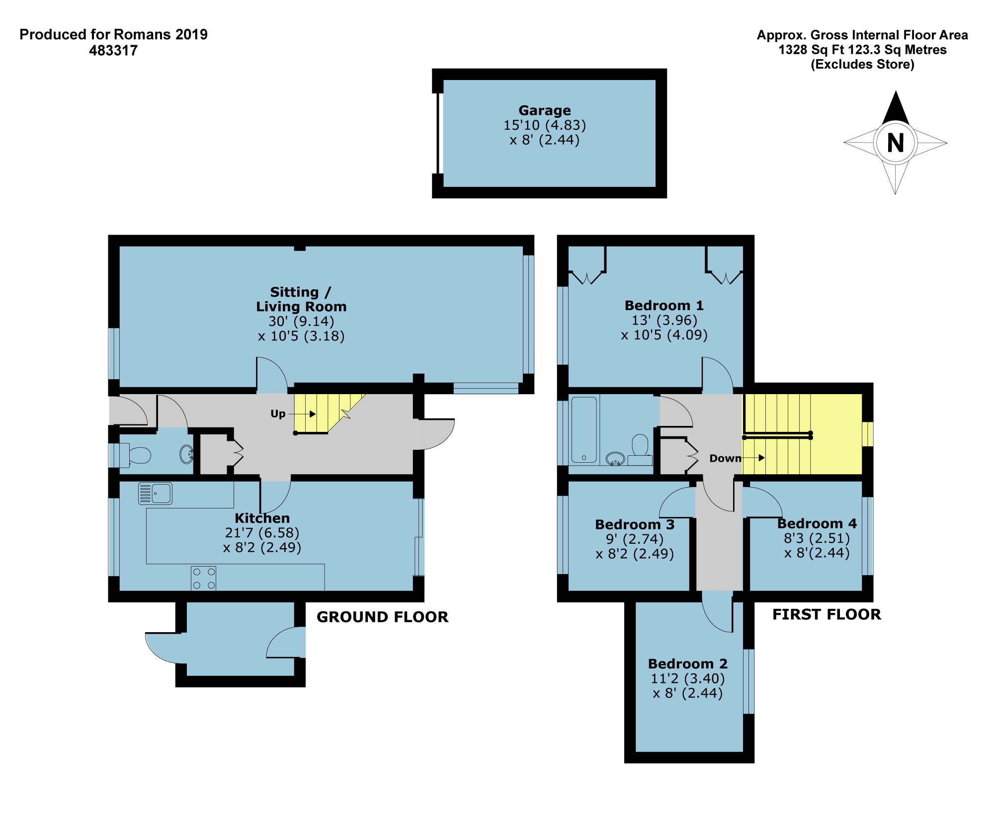 4 Bedrooms Terraced house for sale in Rosedale Gardens, Bracknell, Berkshire RG12
