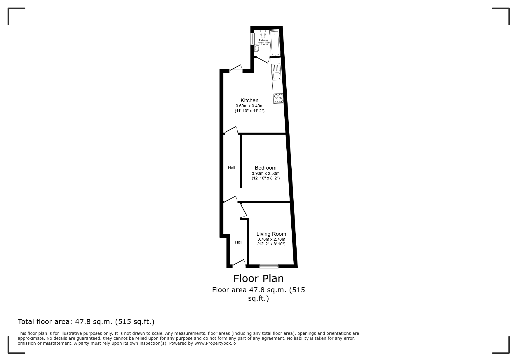 2A, Houghton Street, Sunderland floorplan