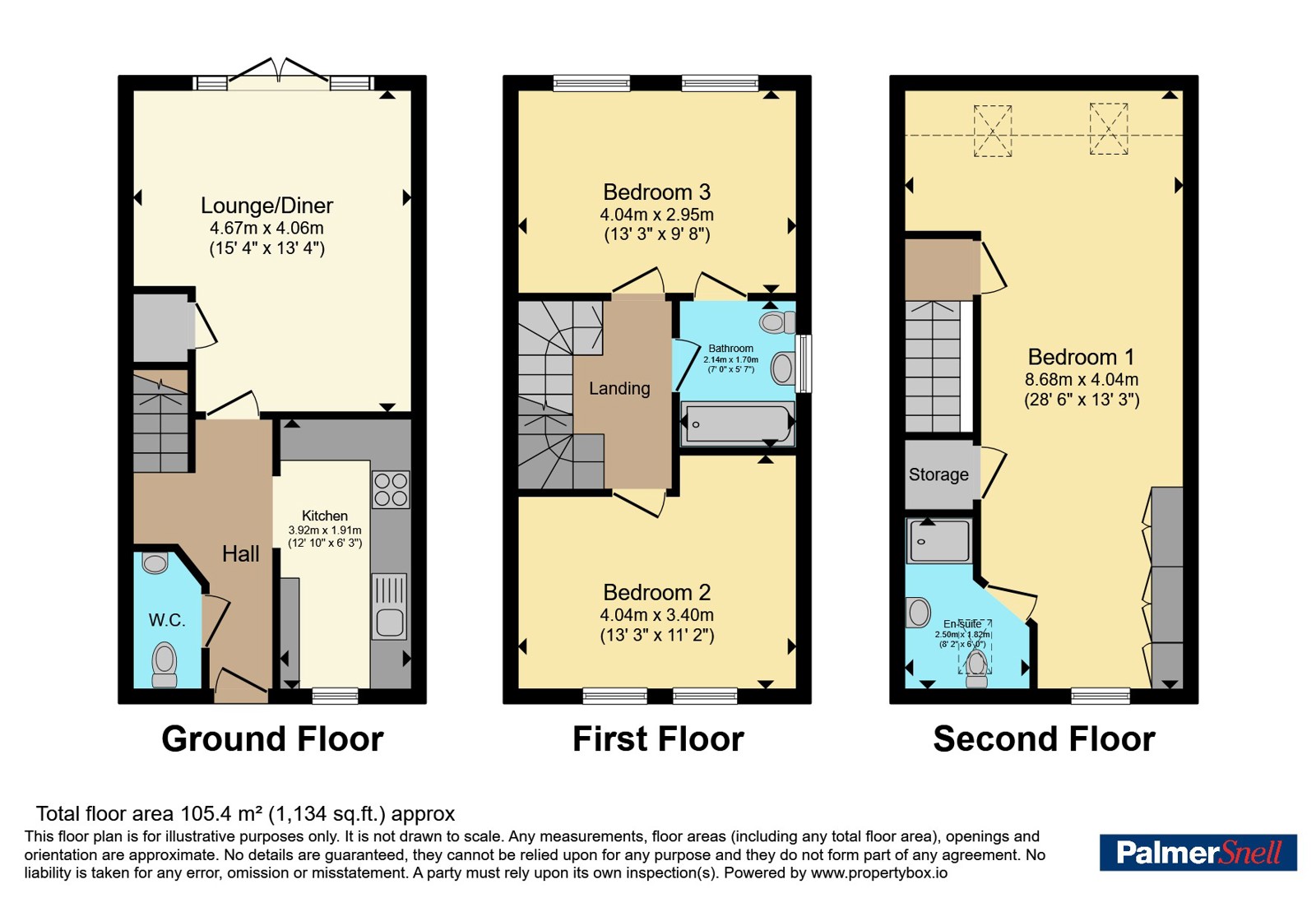 28, Isabella Street, Dorset floorplan